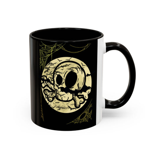Colorful Skull Mugs - Perfect for Halloween, Gift for Friends, Unique Coffee Cup, Spooky Decor, Witchy Vibes
