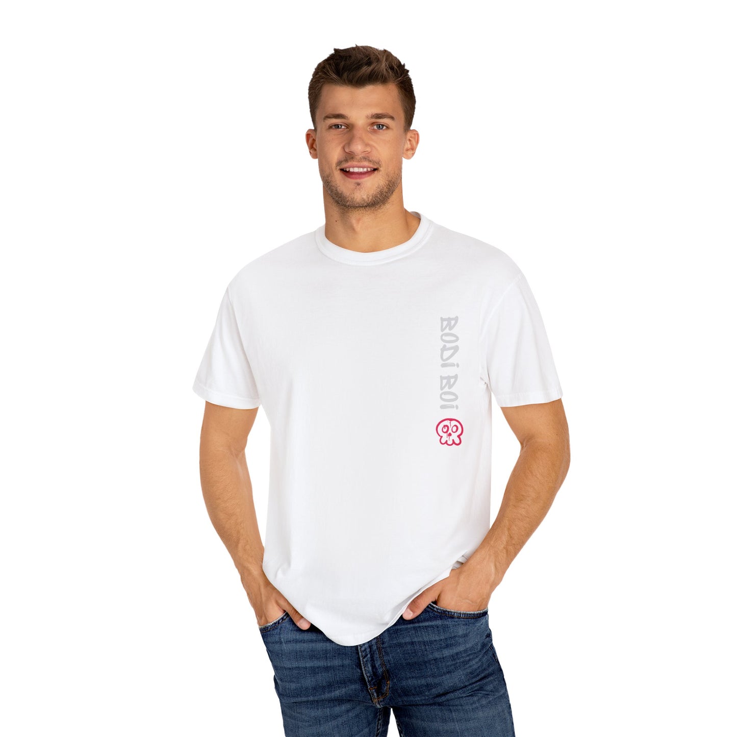 Unisex Garment-Dyed Graphic T-Shirt with Unique Anime Design, Casual Wear, Anime Enthusiast Gift, Fun Streetwear, Graphic Tee, Birthday Gift