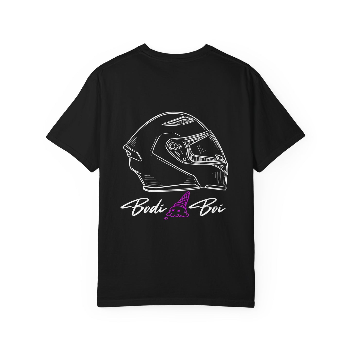 Unisex Garment-Dyed T-Shirt with Bodi Boi Design | Casual Wear, Gift for Motorcyclists, Unique Graphic Tee, Birthday Present, [...]