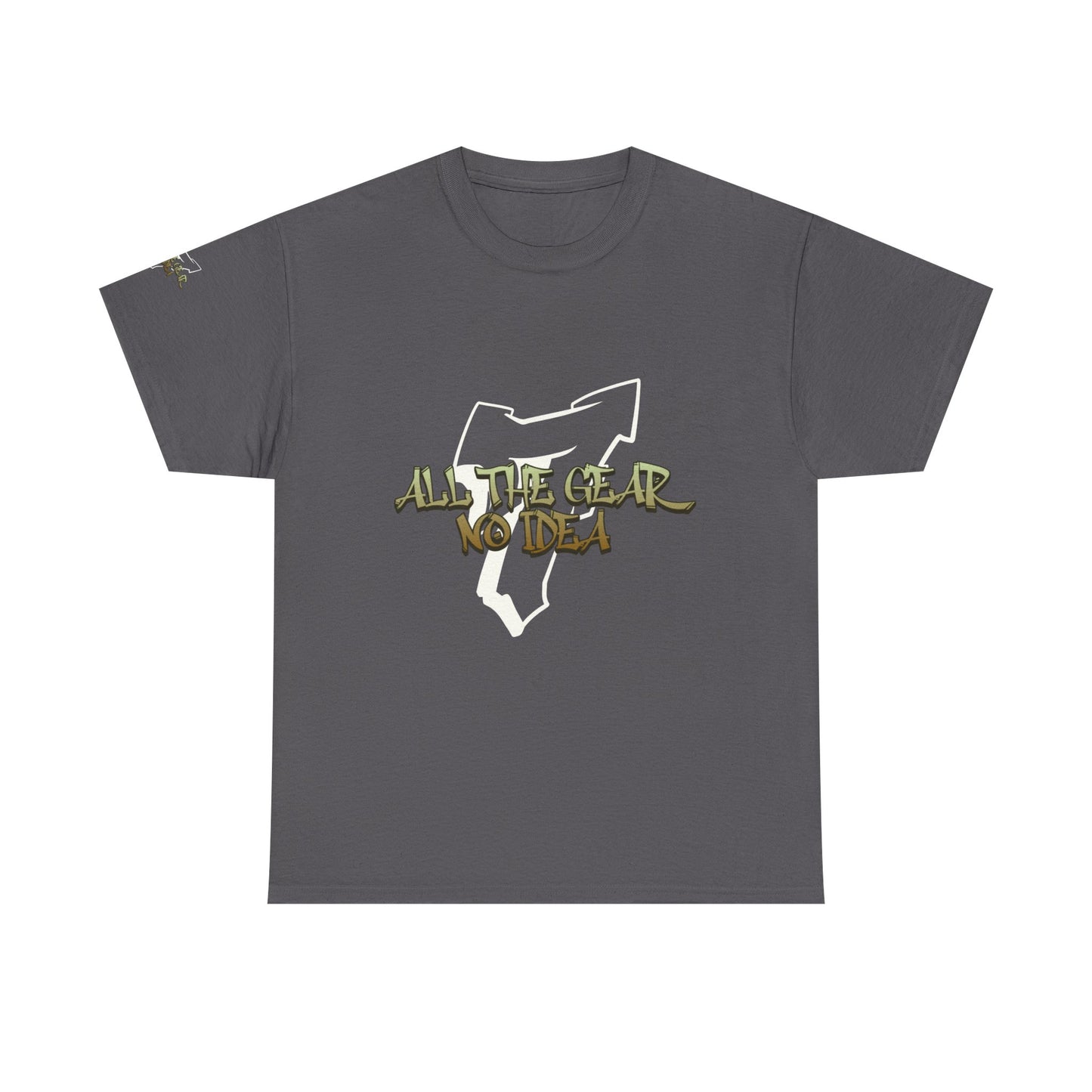 Anime-Inspired Unisex Heavy Cotton Tee | Casual Streetwear | Gift for Gamers, Anime Lovers, Unique Graphic Tee, Everyday Fashion