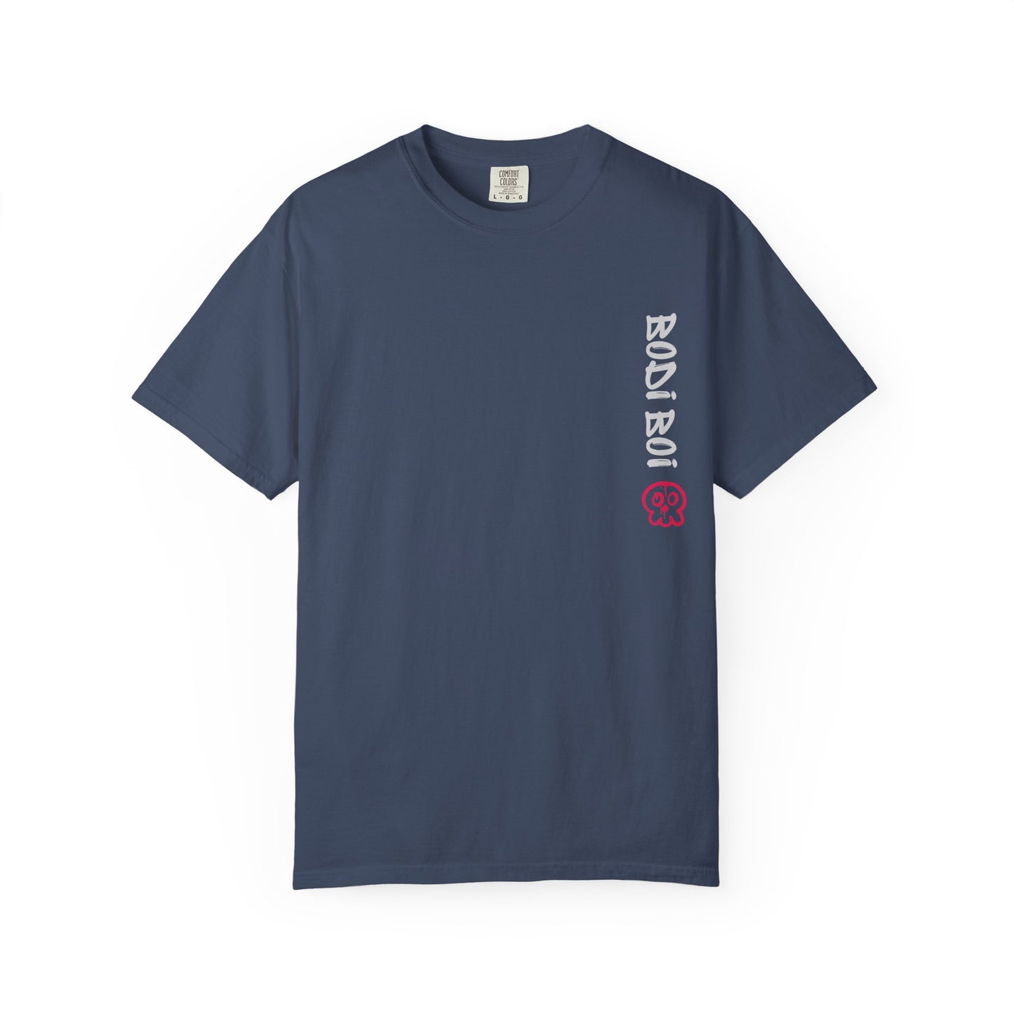 Garment-Dyed Unisex T-Shirt with Bold Koi Design, Trendy Streetwear, Gift for Casual Wear, Unique Graphic Tee, Perfect for Summer Vibes