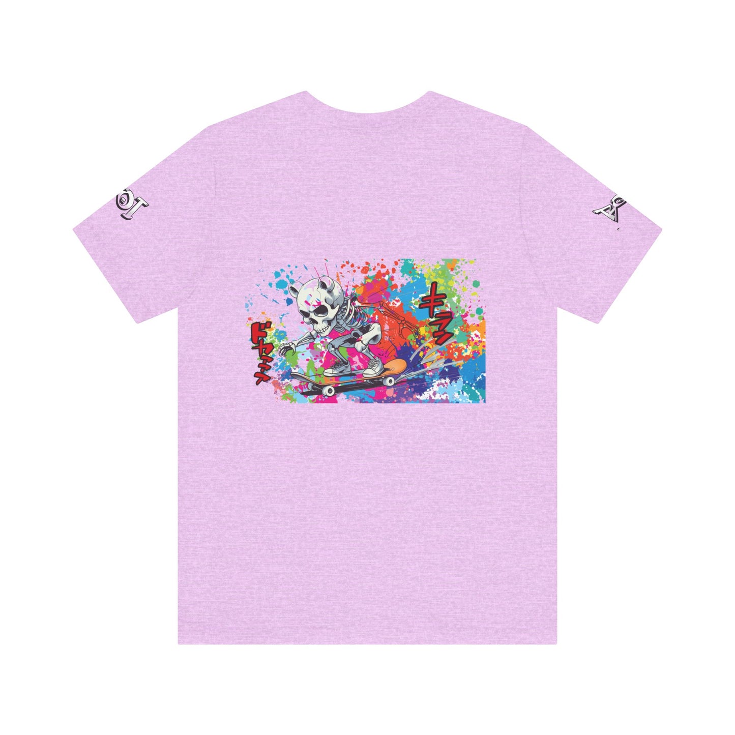 Colorful Skateboarding Art Unisex Tee, Trendy Graphic T-Shirt, Skate Culture Apparel, Fun Streetwear Gift, Summer Festival Shirt, [...]