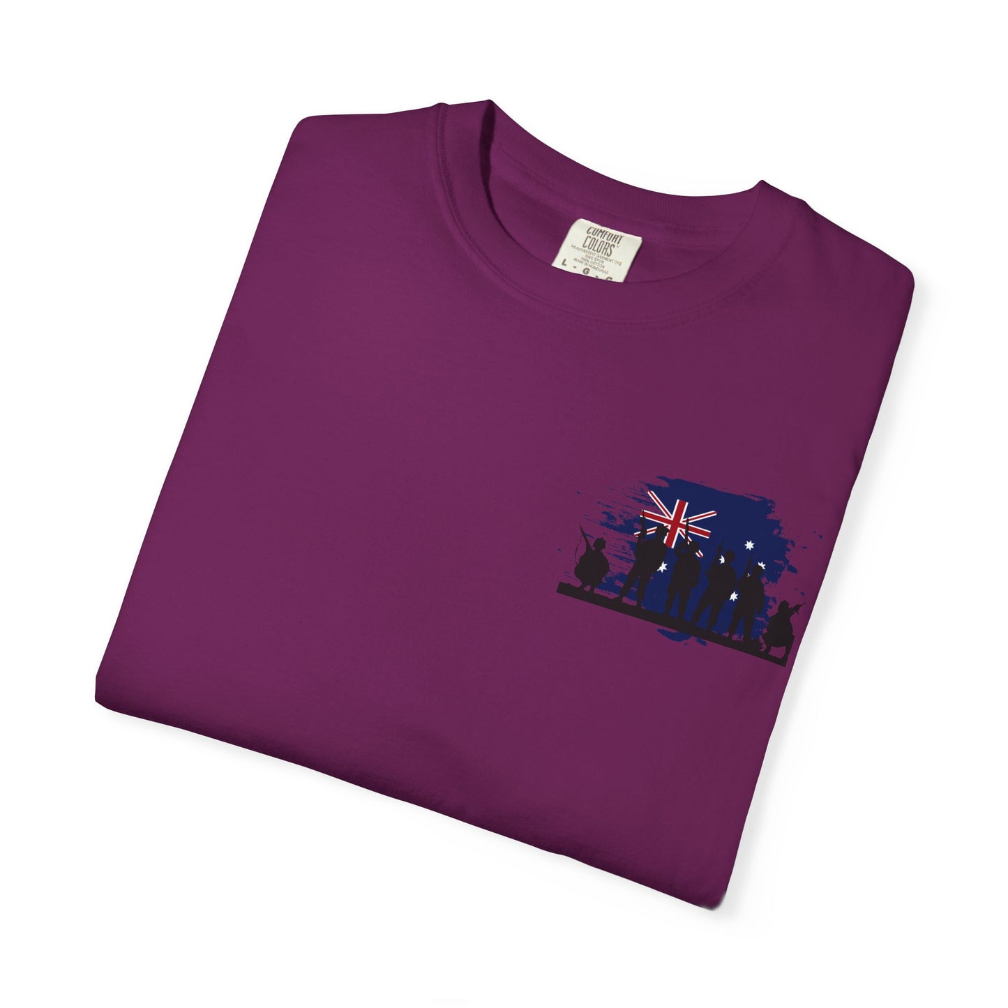 Unisex Garment-Dyed T-Shirt | Australian Diggers Tribute Tee, Military Remembrance Shirt, Heritage Apparel, Veterans Day Gift, Casual [...]