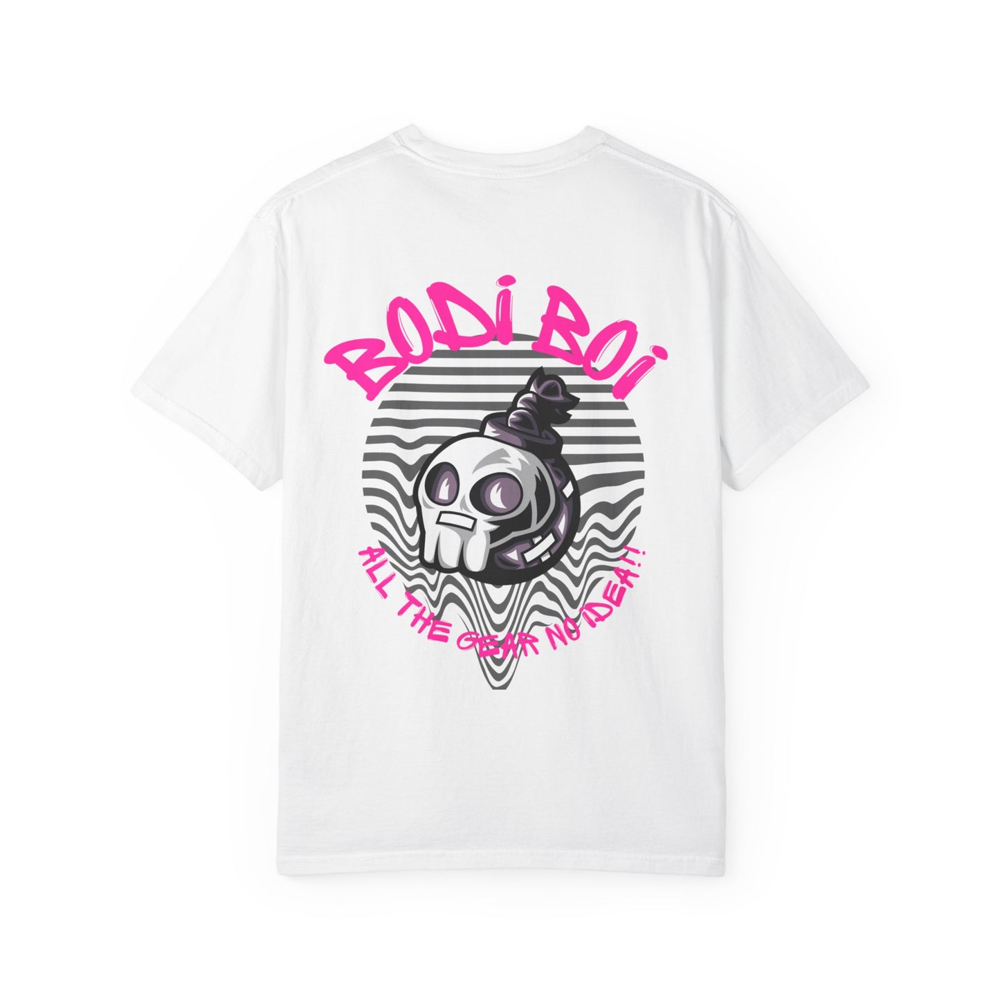 Bodi Boi Skull Graphic Unisex T-Shirt | Edgy Streetwear, Gothic Tee, Gift for Him, Halloween Apparel, Casual Wear