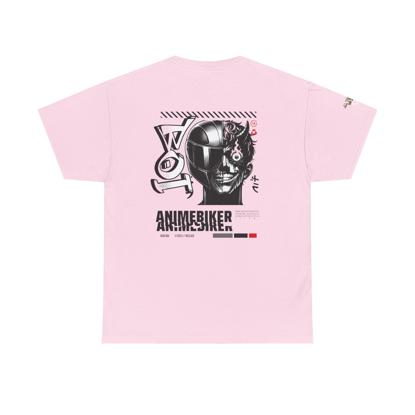 Anime-Inspired Unisex Heavy Cotton Tee | Casual Streetwear | Gift for Gamers, Anime Lovers, Unique Graphic Tee, Everyday Fashion