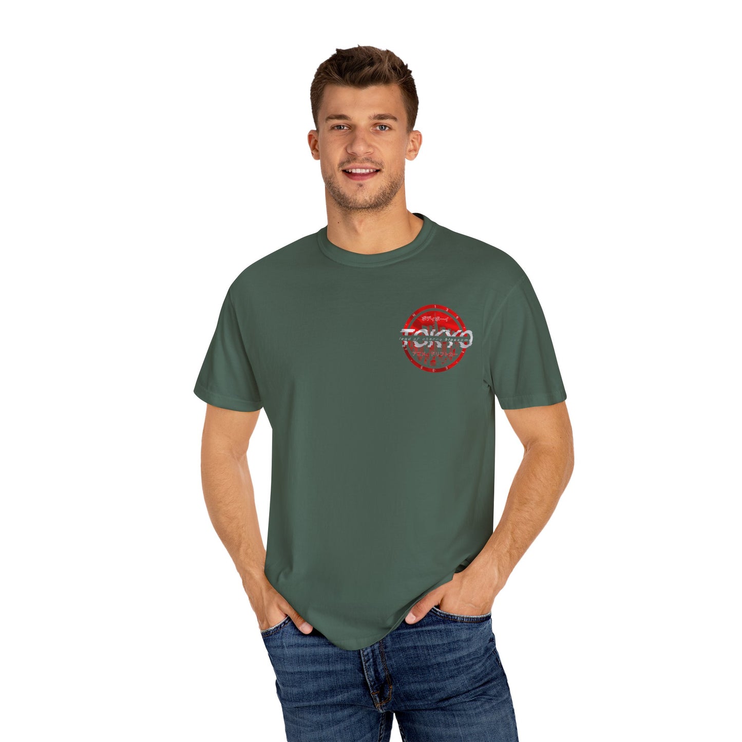Bodi boi Garment-Dyed T-Shirt, Trendy Streetwear Tee, Travel Souvenir Shirt, Casual Wear, Gift for Tokyo Lovers