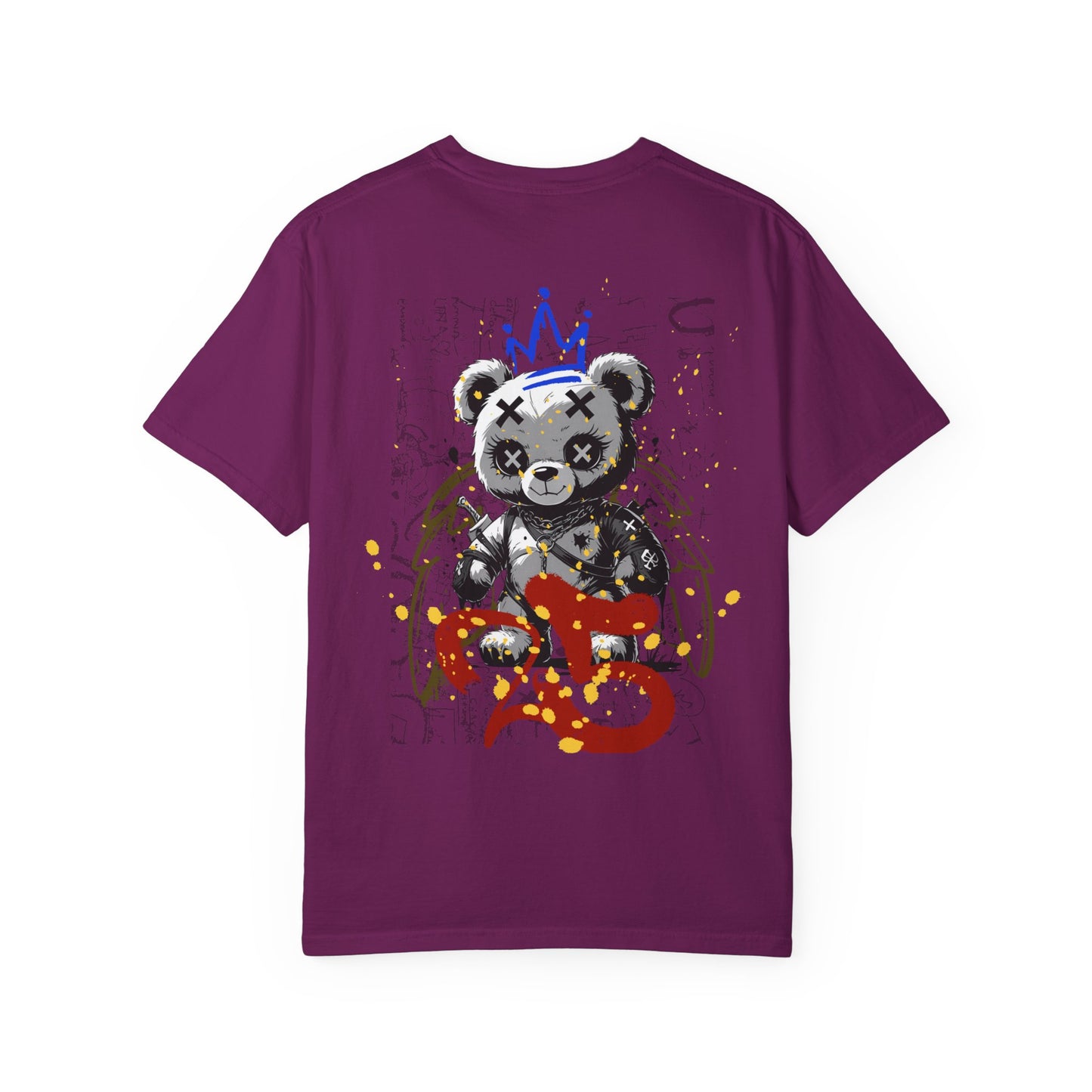Whimsical Graphic Tee for Fun-Loving Souls, Cute Bunny & Bear Design, Unisex T-Shirt, Casual Wear, Gift for Kids & Teens