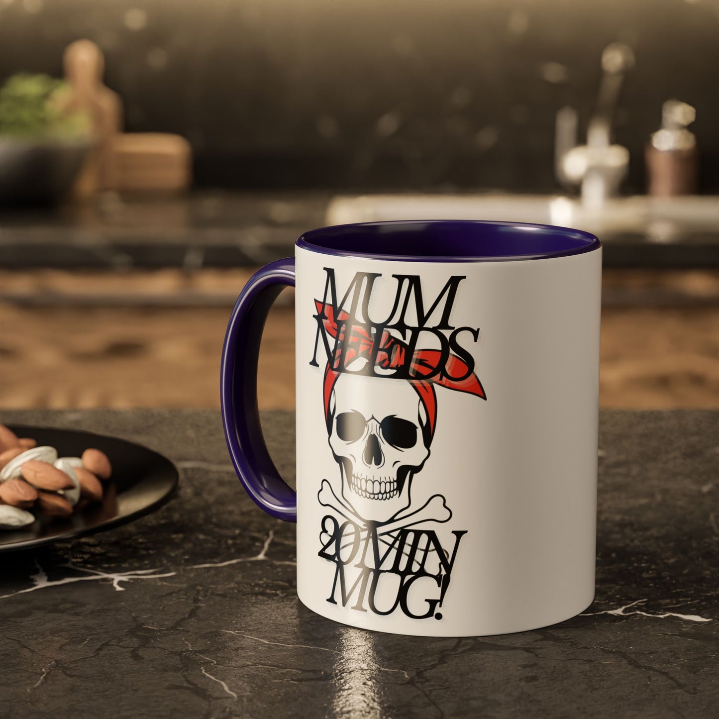 Pirate-Themed Coffee Mug, Fun Gift for Moms, 11oz and 15oz Sizes, Perfect for Birthdays, Mother's Day, and Holidays, Unique Kitchen Decor