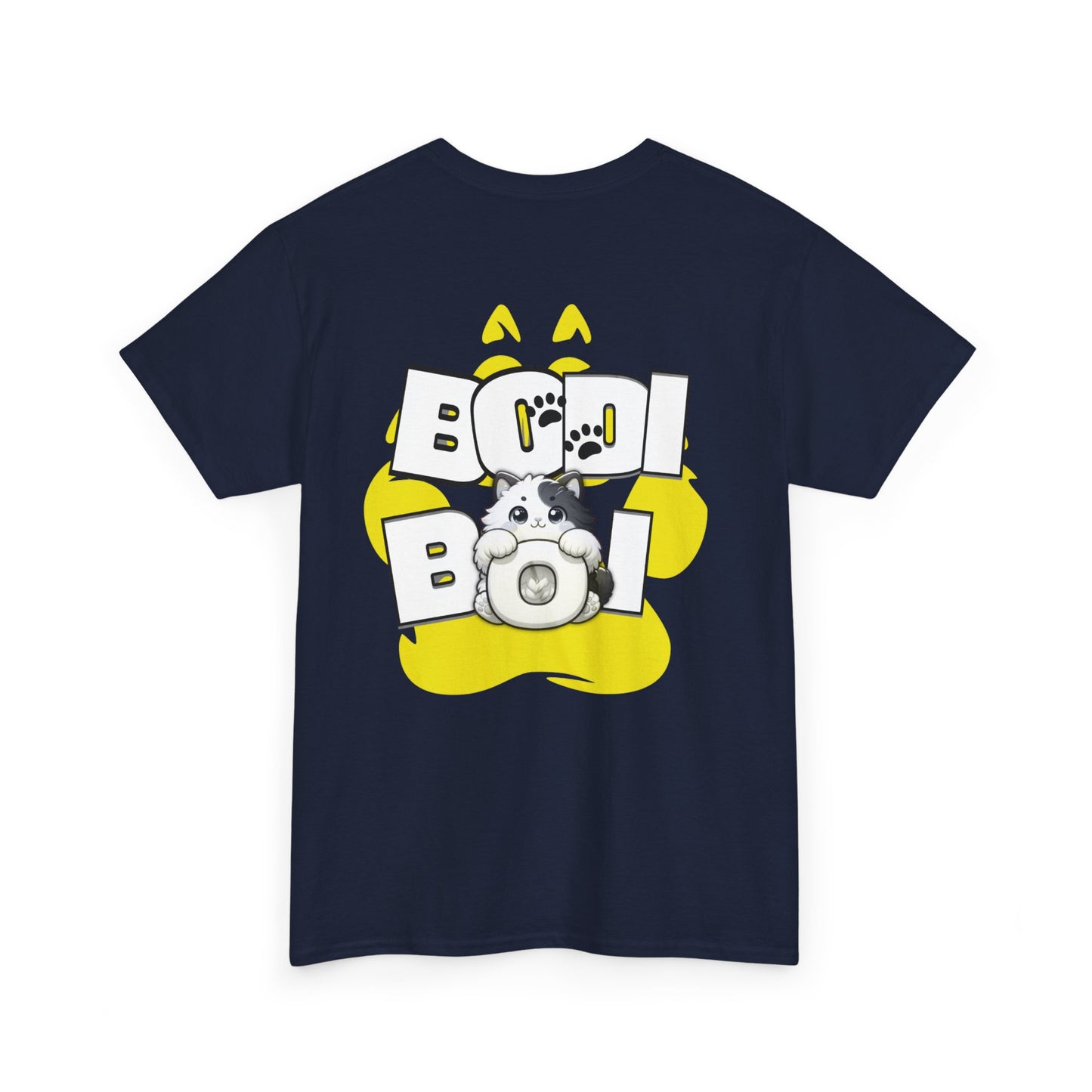 Boo Boi Unisex Heavy Cotton Tee | Cute Animal Graphic Shirt, Casual Wear, Gift for Pet Lovers, Fun T-Shirt, Unique Design