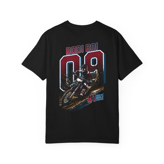 Motocross Bodi boi, Graphic Tee for Riders, Unisex Casual Wear, Perfect for Gifts & Events, Streetwear Style
