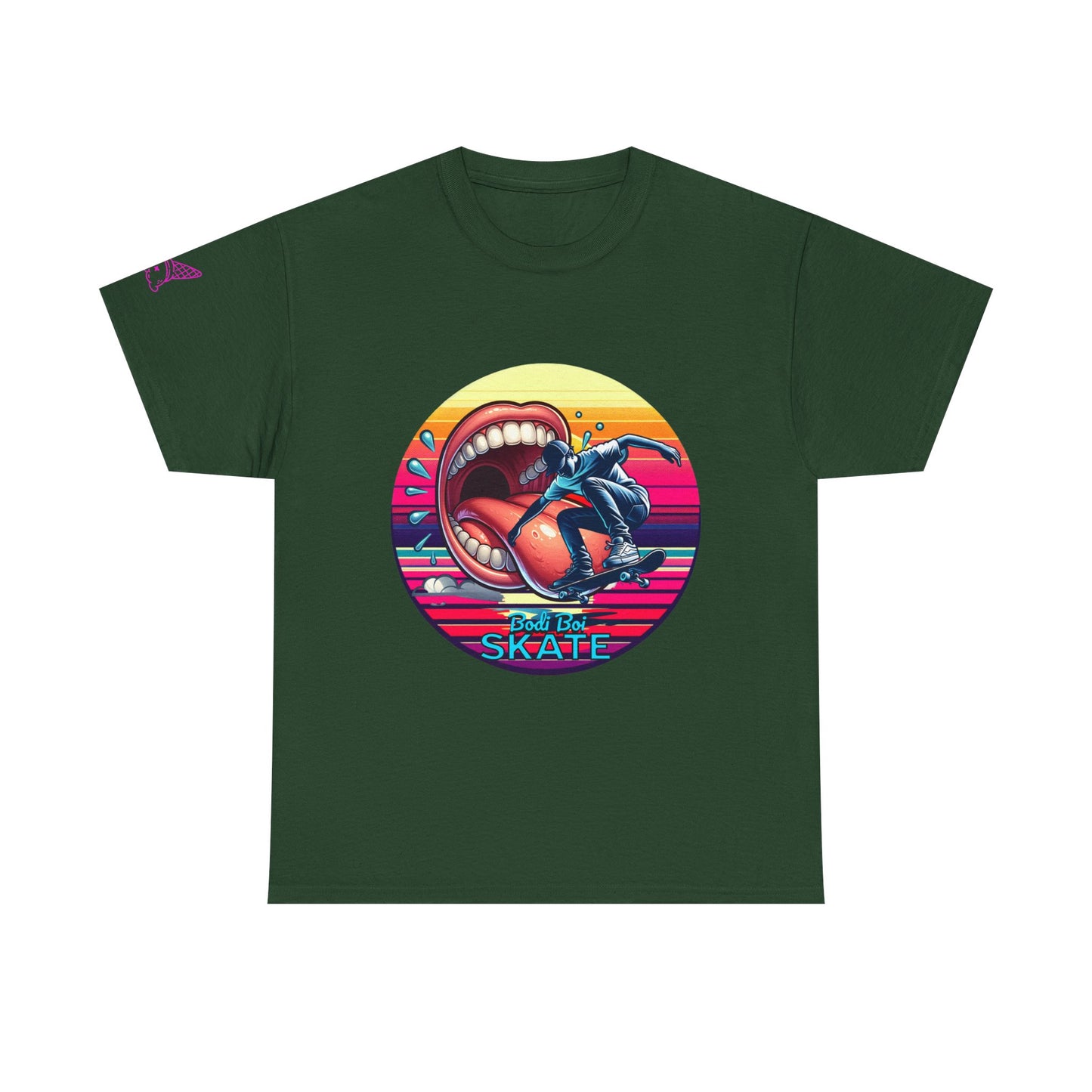Retro Skate Graphic Tee, Fun Streetwear, Unisex Cotton Shirt for Skaters, Gift for Skate Lovers, Men's and Women's Tee