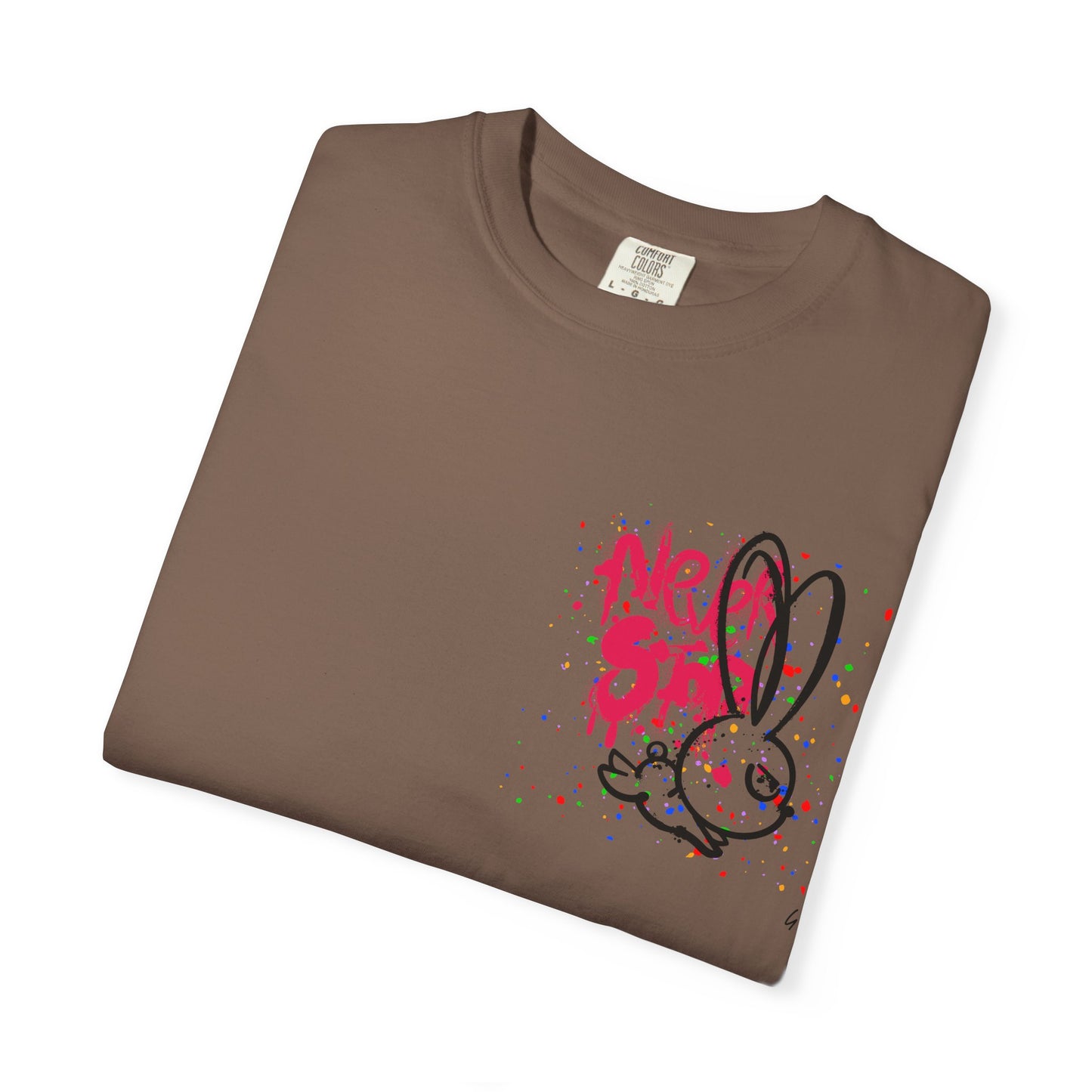 Whimsical Graphic Tee for Fun-Loving Souls, Cute Bunny & Bear Design, Unisex T-Shirt, Casual Wear, Gift for Kids & Teens