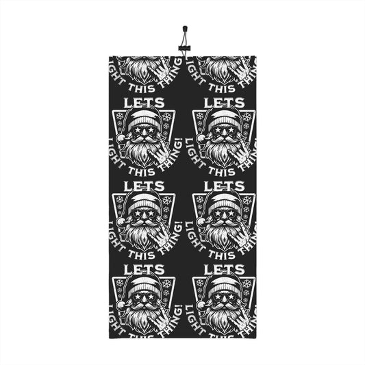 Winter Gaiter Scarf with Fun Design, Festival Neck Warmer, Holiday Gift, Outdoor Accessories, Cozy Winter Wear