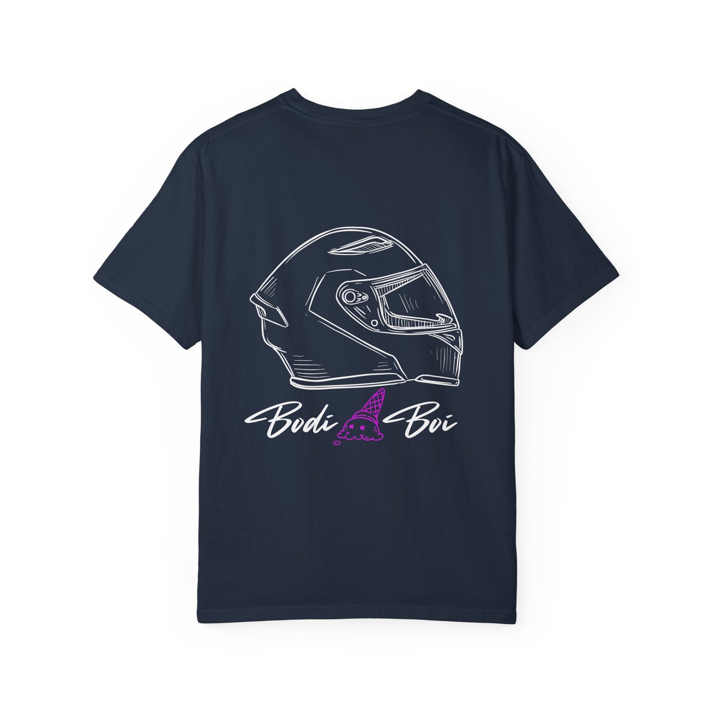 Unisex Garment-Dyed T-Shirt with Bodi Boi Design | Casual Wear, Gift for Motorcyclists, Unique Graphic Tee, Birthday Present, [...]