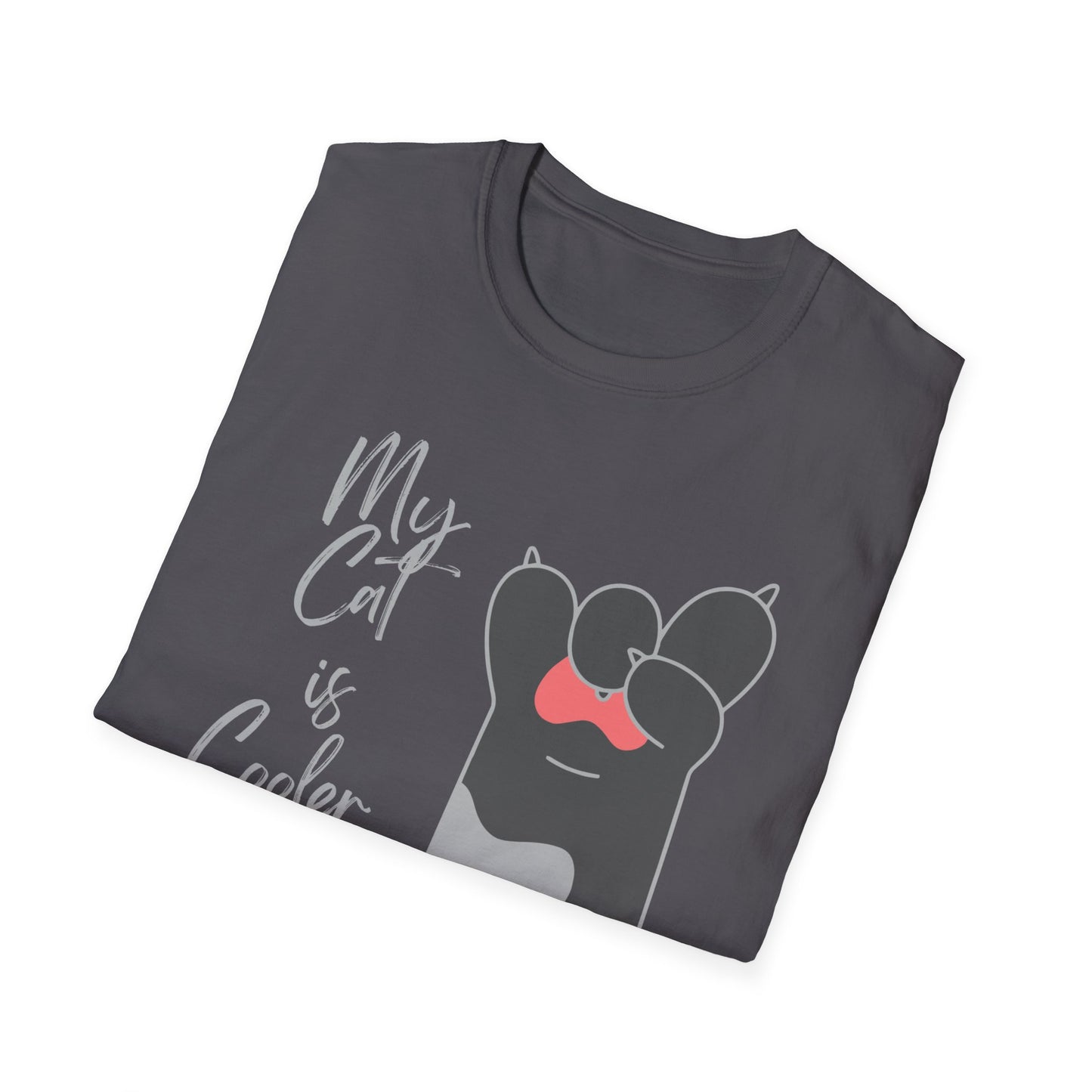 Cat Lover my cat is cooler Unisex T-Shirt: My Cat is Cooler Than Yours, Gift for Pet Lovers, Funny Cat Tee, Animal Lover Apparel, Birthday Gift