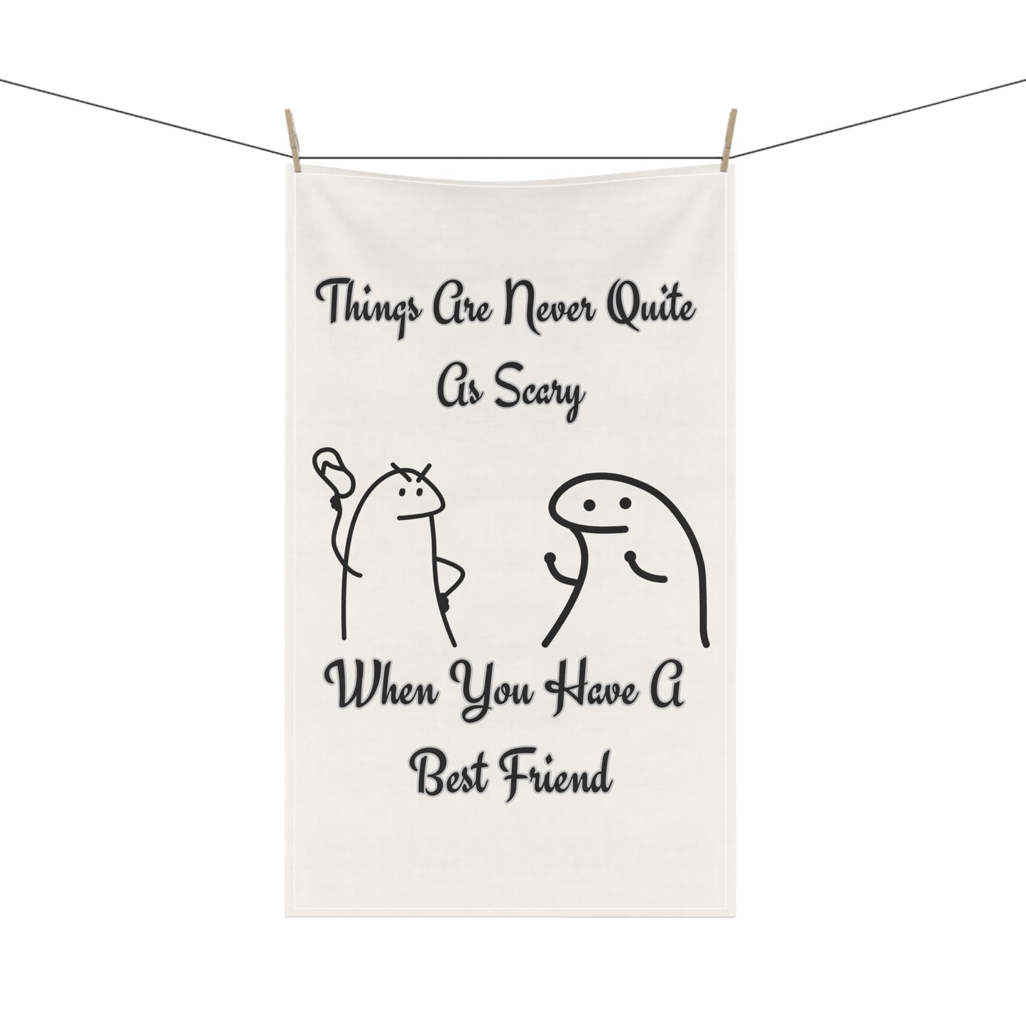 Best Friend Tea Towels, Funny Kitchen Towels, Gift for Besties, Home Decor, Friendship Gifts, Kitchen Accessories, Funny Gift Idea