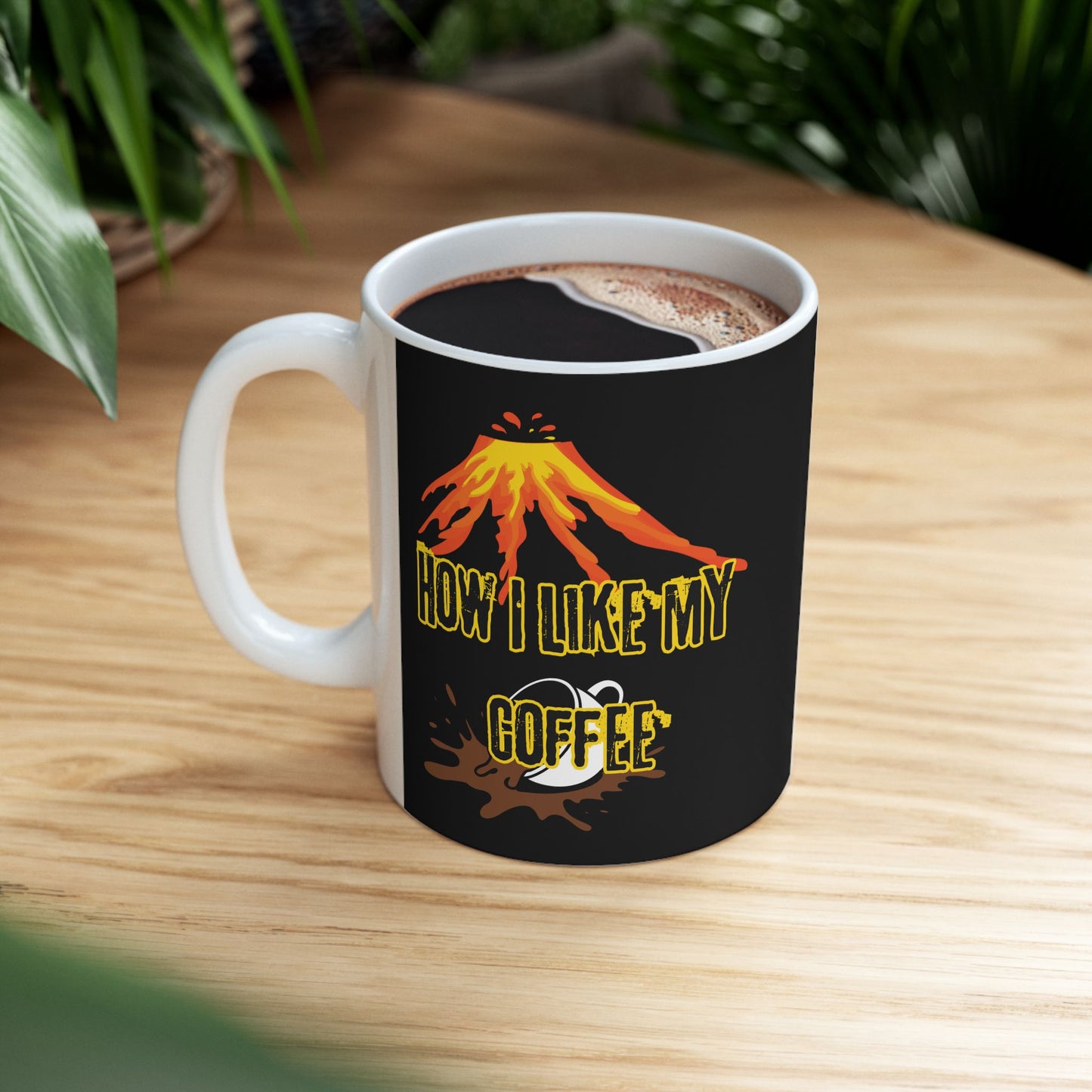 Coffee Lover's Ceramic Mug: Perfect Gift for Coffee Addicts, Birthday, Holiday, Customizable Drinkware, Funny Coffee Quote