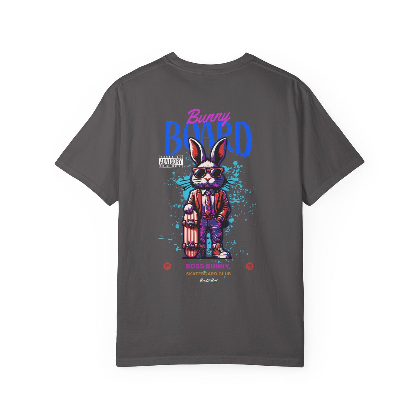 Unisex Garment-Dyed T-Shirt with Cool Bunny Graphic - Trendy Streetwear for Skate Lovers, Unique Gift Idea for Birthdays, Casual [...]