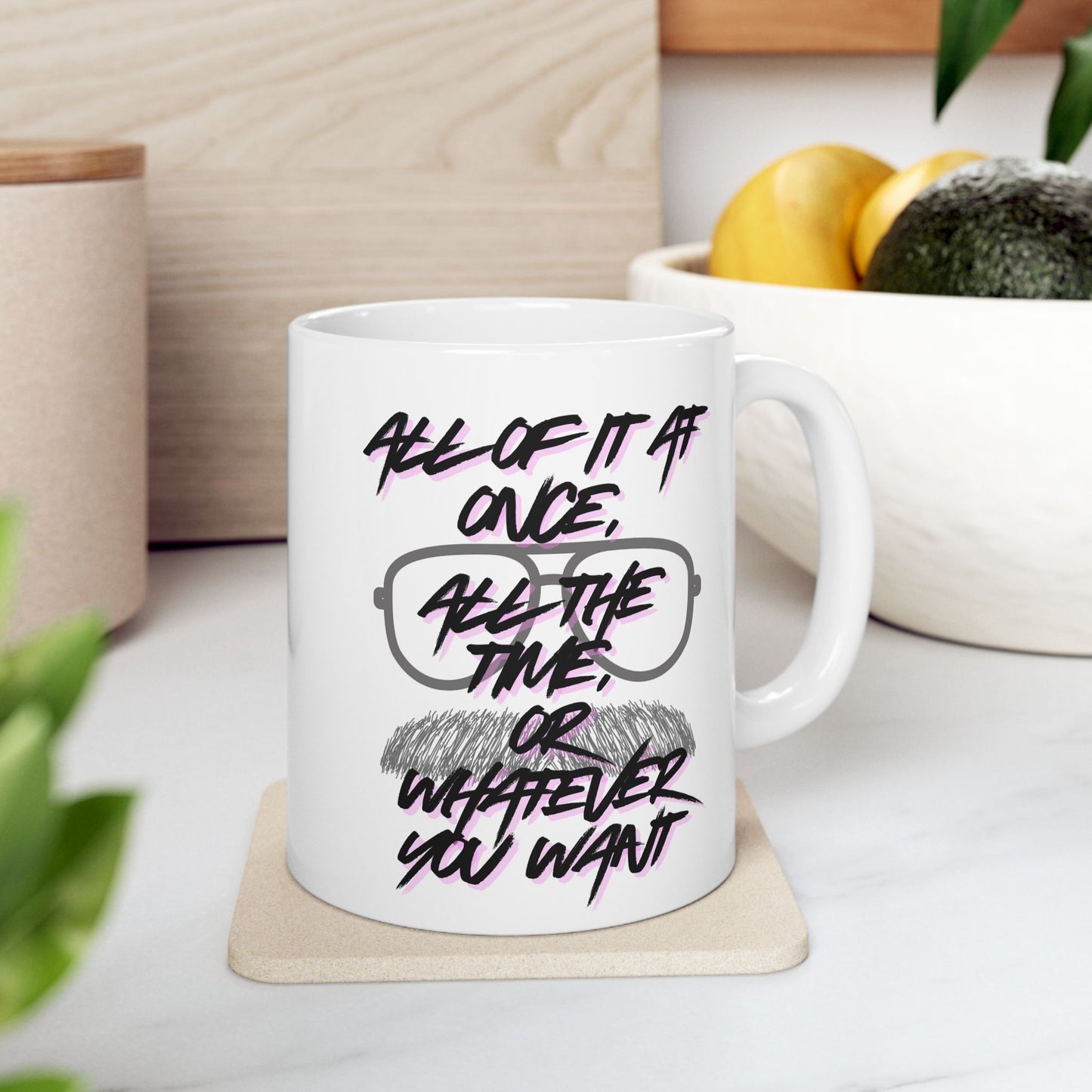 Stylish Ceramic Mug - Perfect for Home or Office, Gift for Friends, Funny Coffee Cup, Personalized Drinkware, Unique Tea Mug