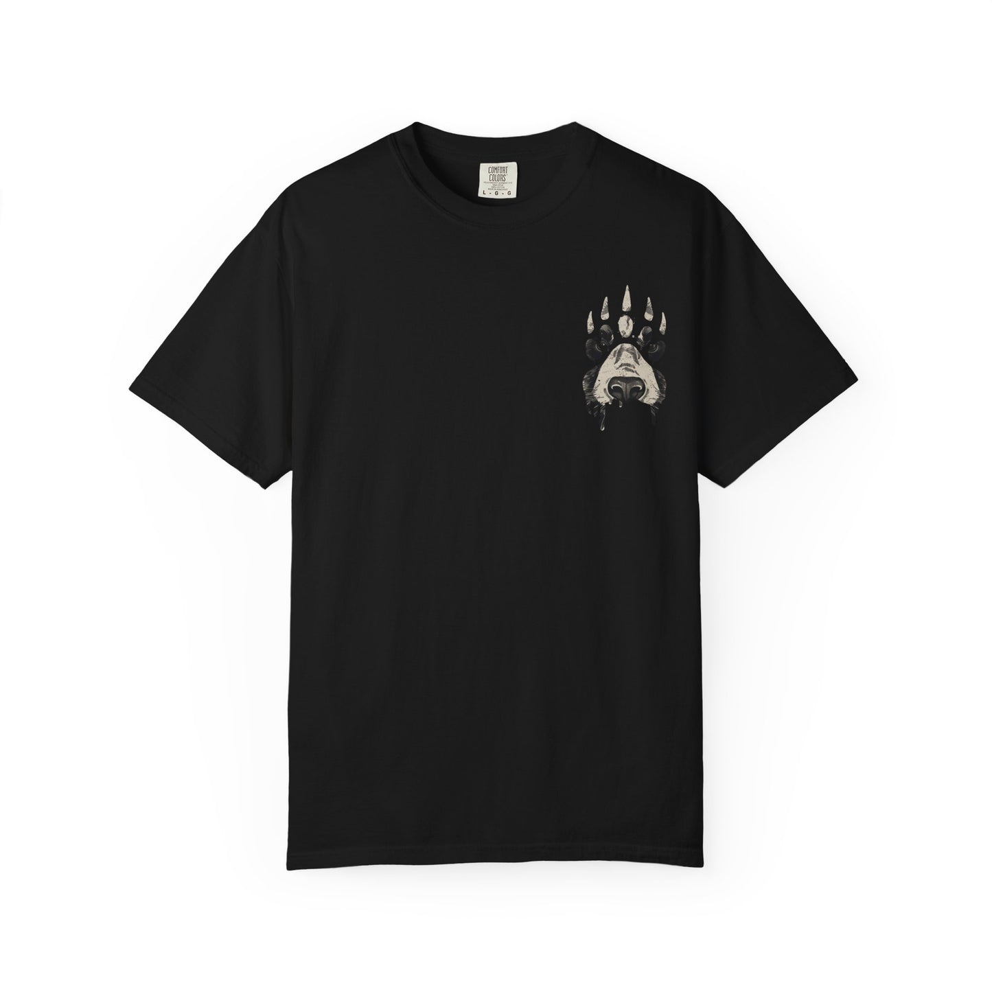 Bear Paw bodi boi Graphic T-Shirt, Unisex Nature Tee, Wildlife Lover Gift, Camping Apparel, Outdoor Adventure Shirt
