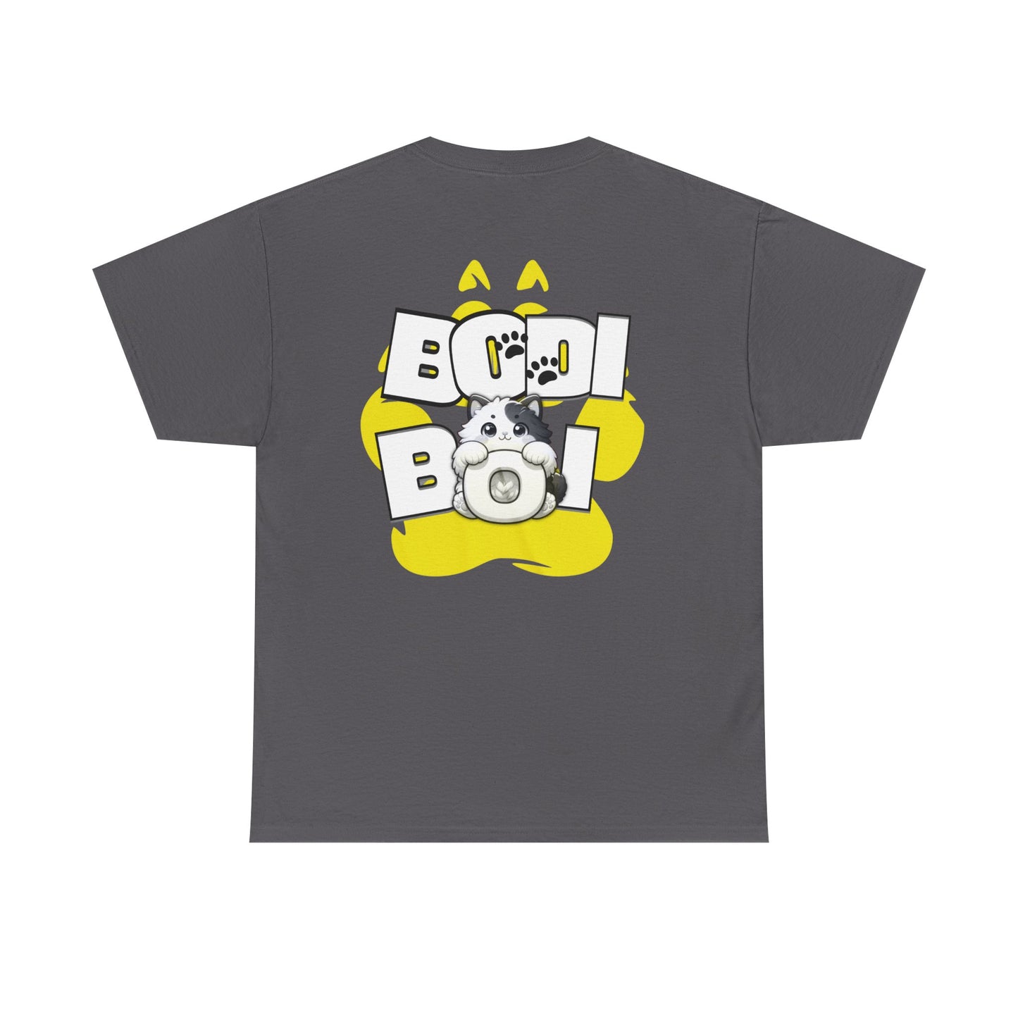 Boo Boi Unisex Heavy Cotton Tee | Cute Animal Graphic Shirt, Casual Wear, Gift for Pet Lovers, Fun T-Shirt, Unique Design