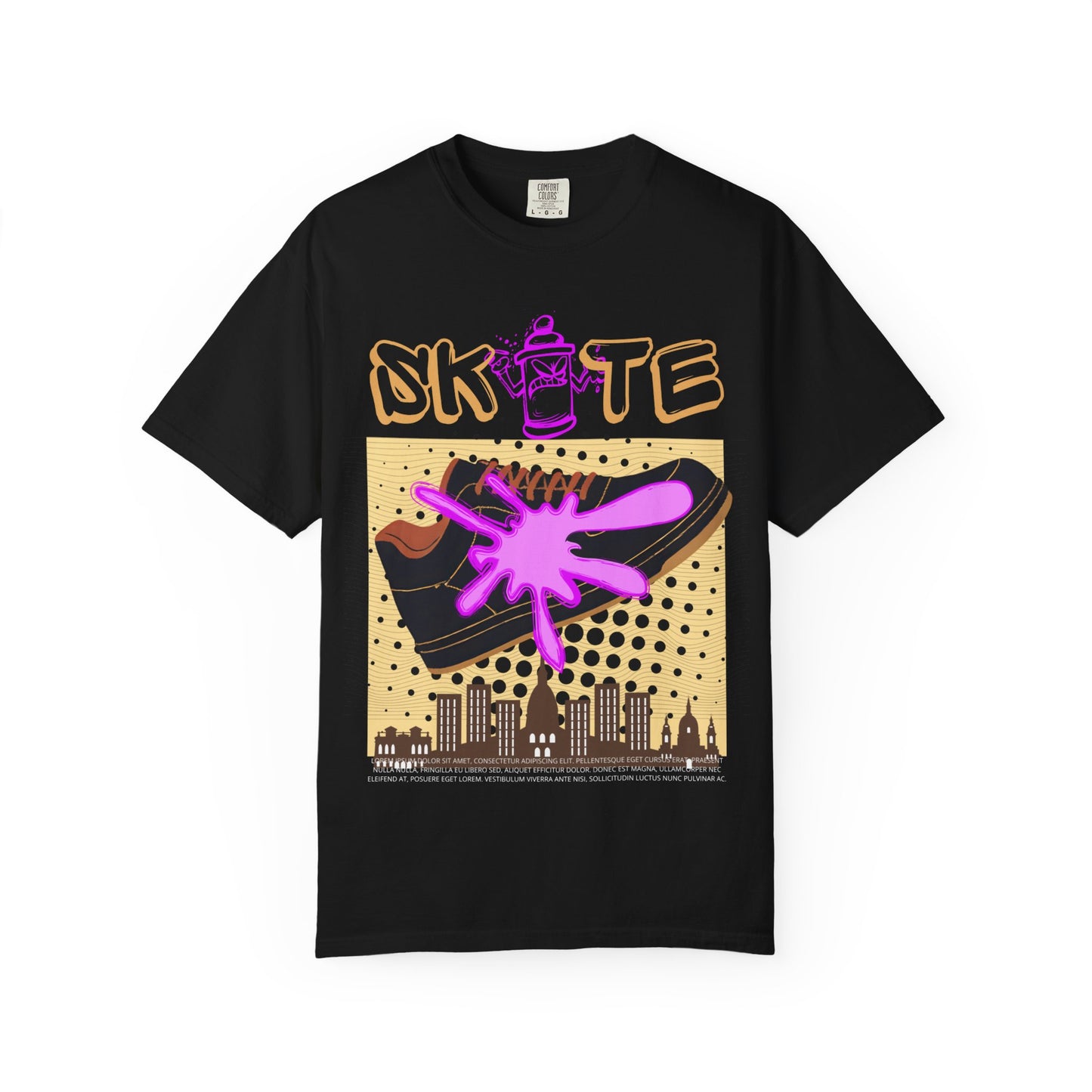 Unisex Skate-Inspired T-Shirt, Streetwear Tee, Graphic Apparel, Casual Wear, Gift for Skaters, Urban Style Shirt