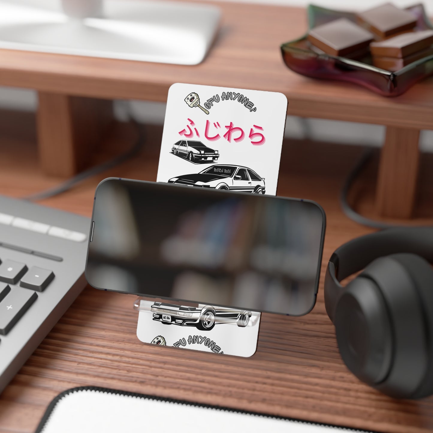 Phone Stand - Car Lover's Desk Accessory, Tech Enthusiasts Gift