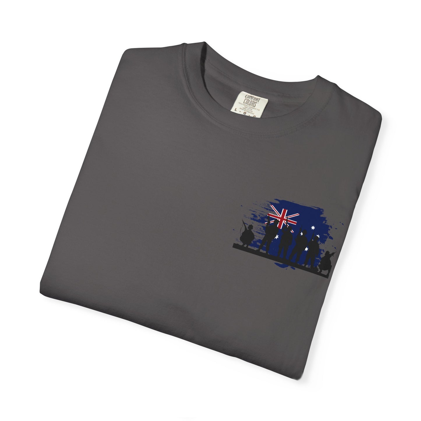 Unisex Garment-Dyed T-Shirt | Australian Diggers Tribute Tee, Military Remembrance Shirt, Heritage Apparel, Veterans Day Gift, Casual [...]