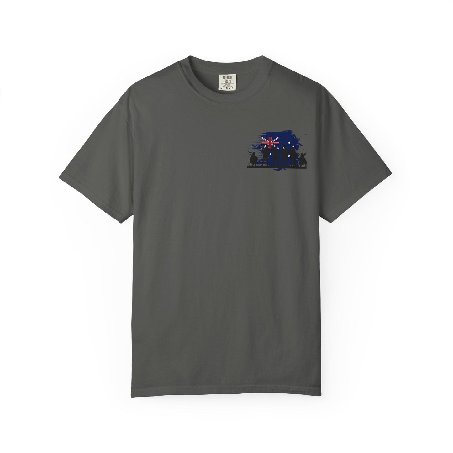 Unisex Garment-Dyed T-Shirt | Australian Diggers Tribute Tee, Military Remembrance Shirt, Heritage Apparel, Veterans Day Gift, Casual [...]