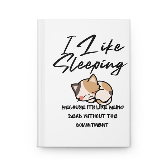 Cute Animal Themed Journal for Sleep Lovers | I Like Sleeping | Fun Gift for Students, Teens, Animal Lovers, Writing, Notetaking