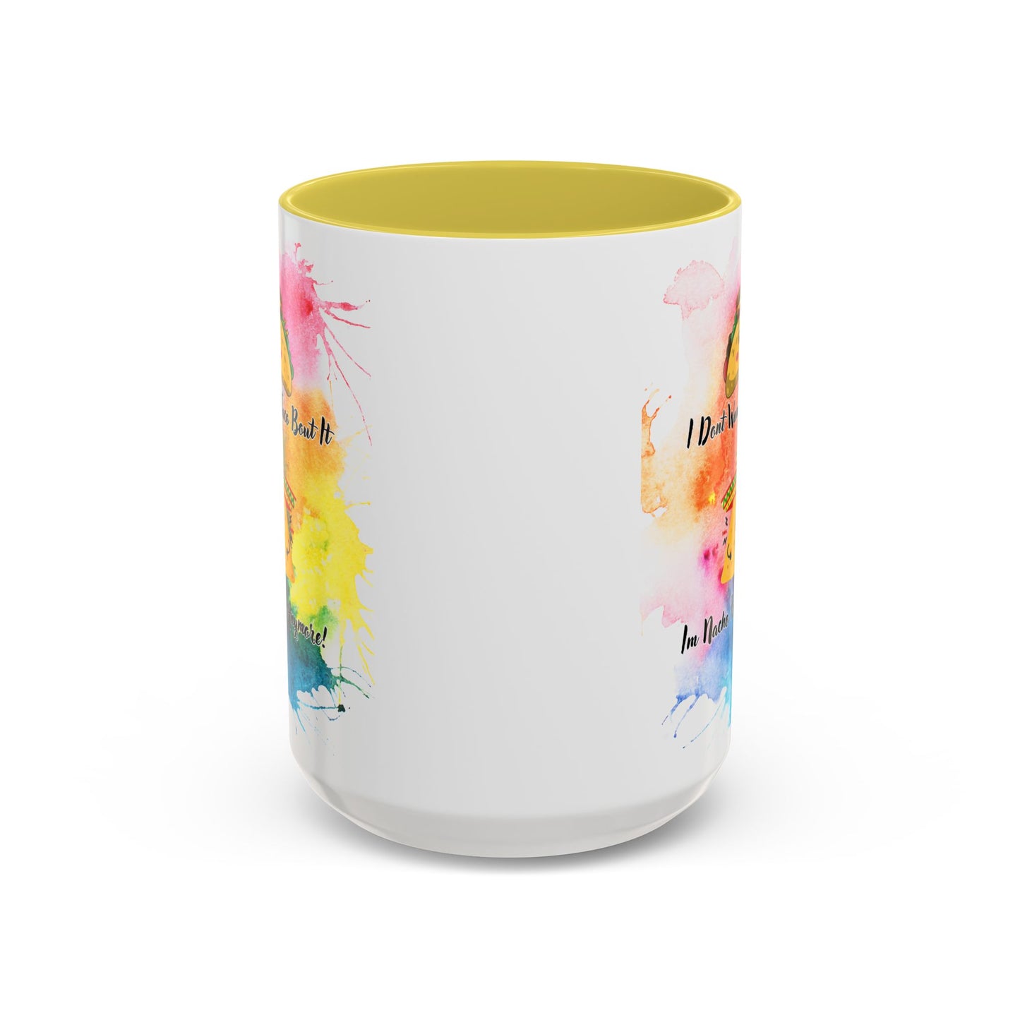 Colorful Mugs - Nacho Friend Fun Coffee Cup for Taco Lovers, Gift for Friends, Vibrant Ceramic Cup, Cute Drinkware for Celebrations, Unique,