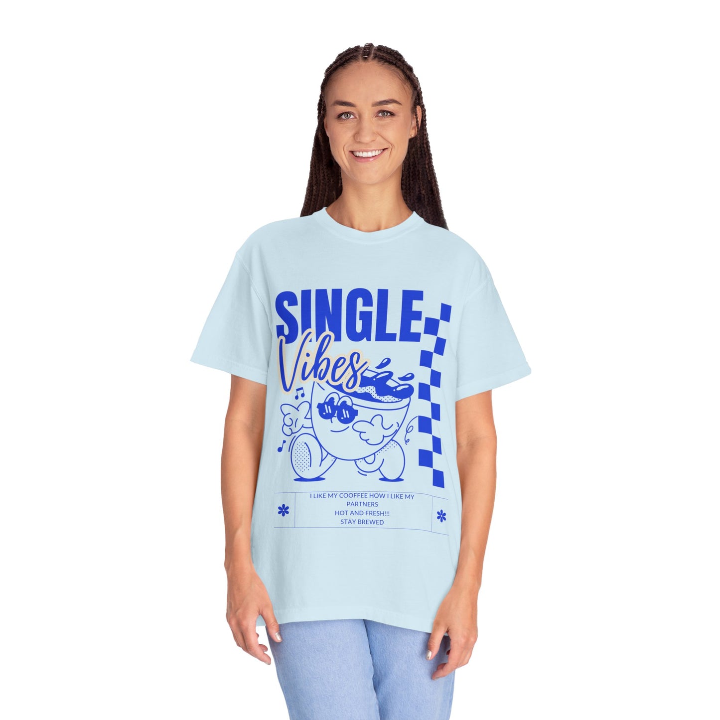 Single Vibes Unisex T-Shirt, Fun Graphic Tee for Casual Wear, Perfect for Singles Awareness Day, Birthday Gift, Summer Hangouts