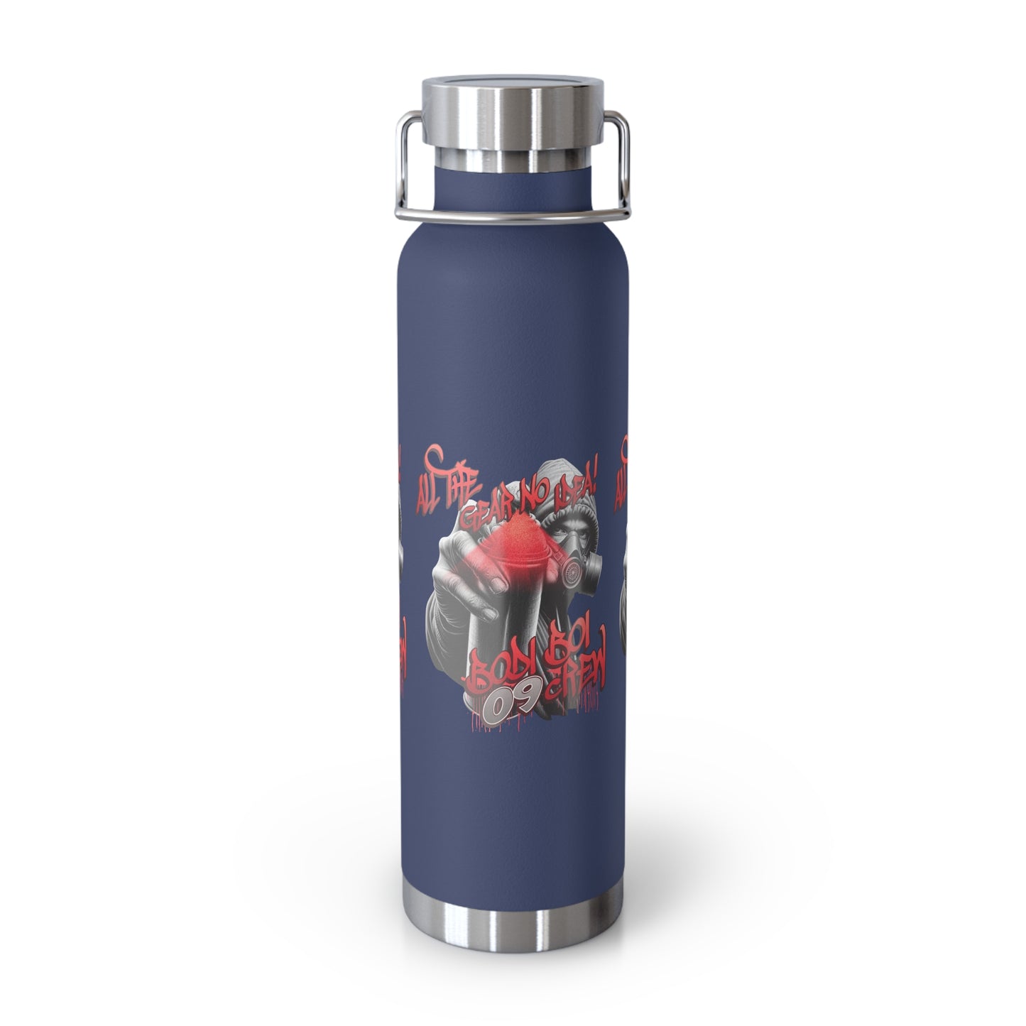 Stylish Insulated Water Bottle with Motivational Design, 22oz, Fitness Hydration, Gym Gear, Eco-Friendly Gift, Inspirational Water Bottle