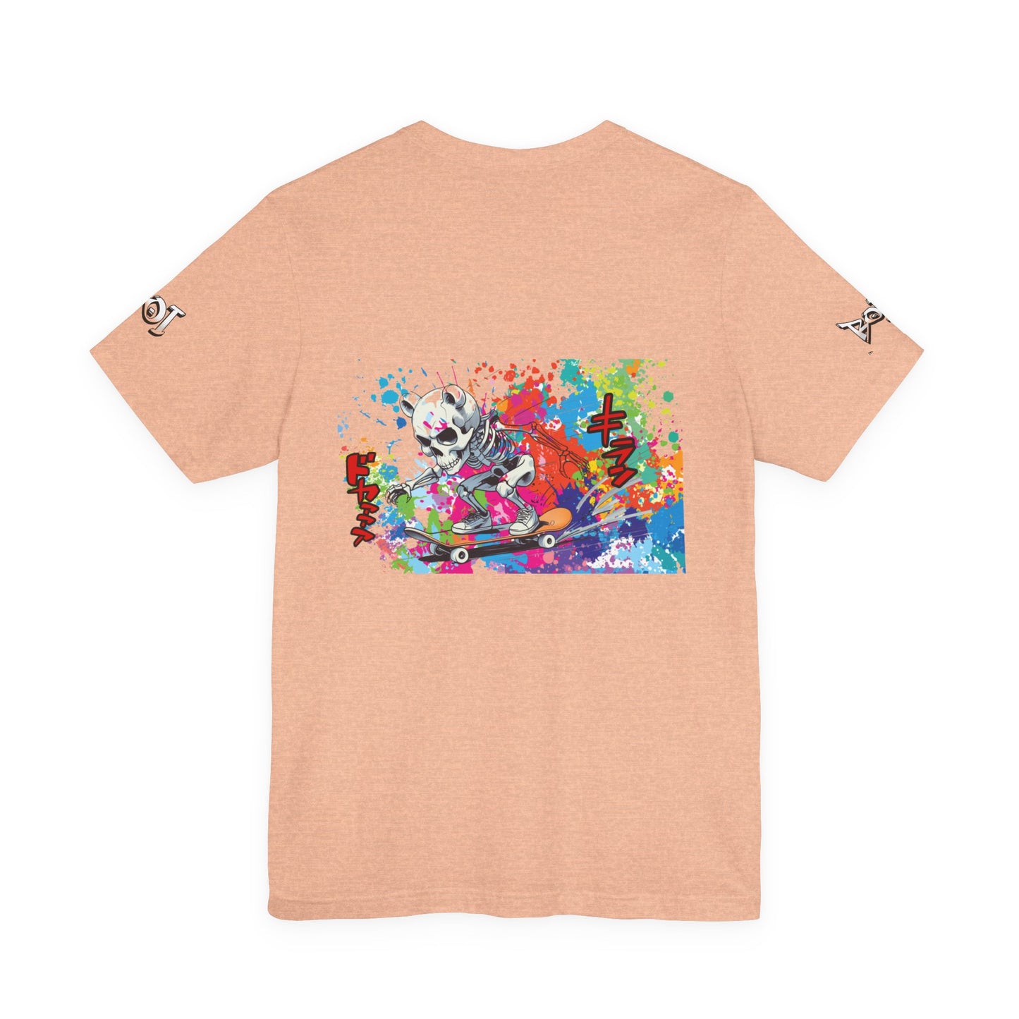 Colorful Skateboarding Art Unisex Tee, Trendy Graphic T-Shirt, Skate Culture Apparel, Fun Streetwear Gift, Summer Festival Shirt, [...]