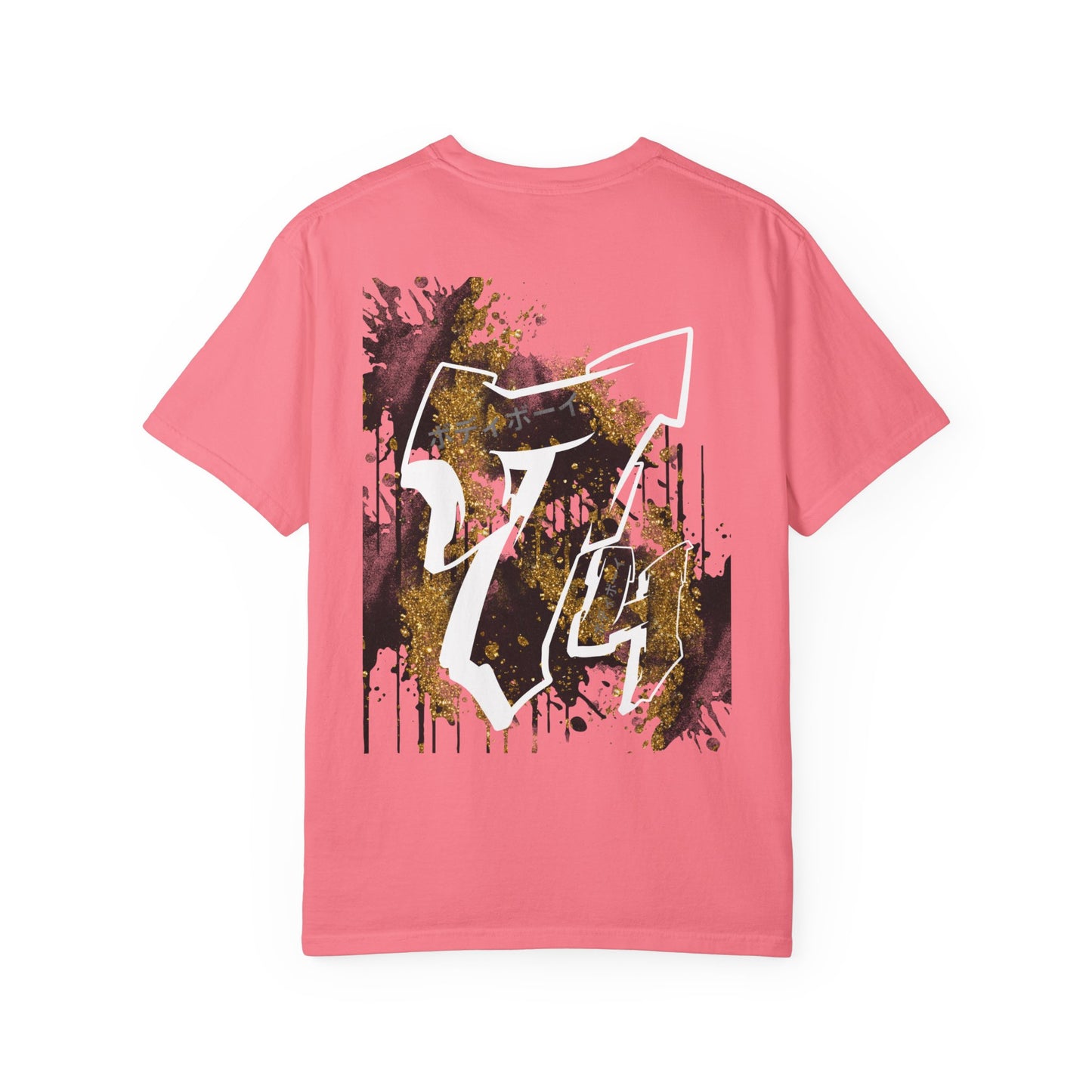 Stylish Skull & Splatter Unisex T-Shirt, Casual Tee, Vintage Graphic Shirt, Skater Fashion, Streetwear Top