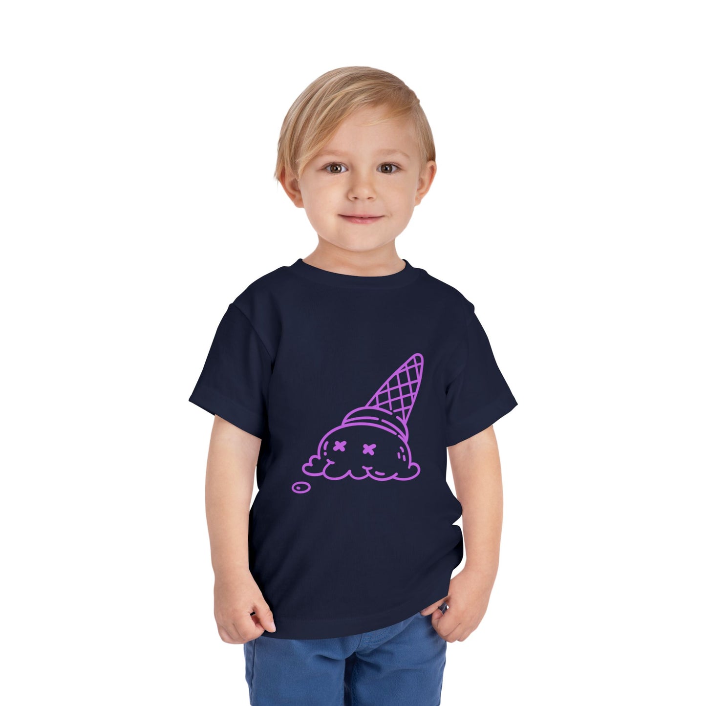 Toddler mum I'm here  Short Sleeve Tee - Cute Ice Cream and Playful 'Mum! I'm Here!' Design, Summer Outfits, Birthday Gift, Kids Clothing, Baby [...]