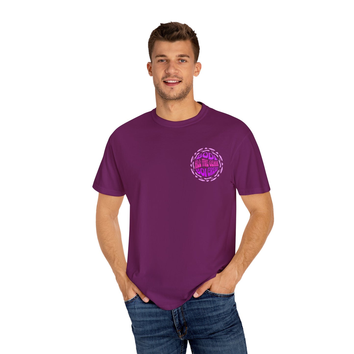 Bold Vibe Unisex Garment-Dyed T-Shirt - Edgy Skate Life Design, Casual Wear, Streetwear, Gift for Skaters, Unique Graphic Tee