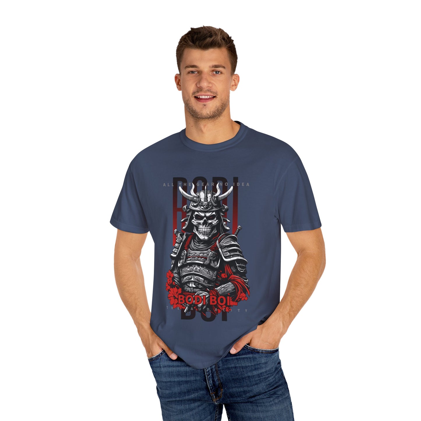 Samurai Graphic T-Shirt - Unisex Tee for Anime Lovers, Cool Gift for Birthdays, Unique Style for Everyday Wear, Graphic Tee