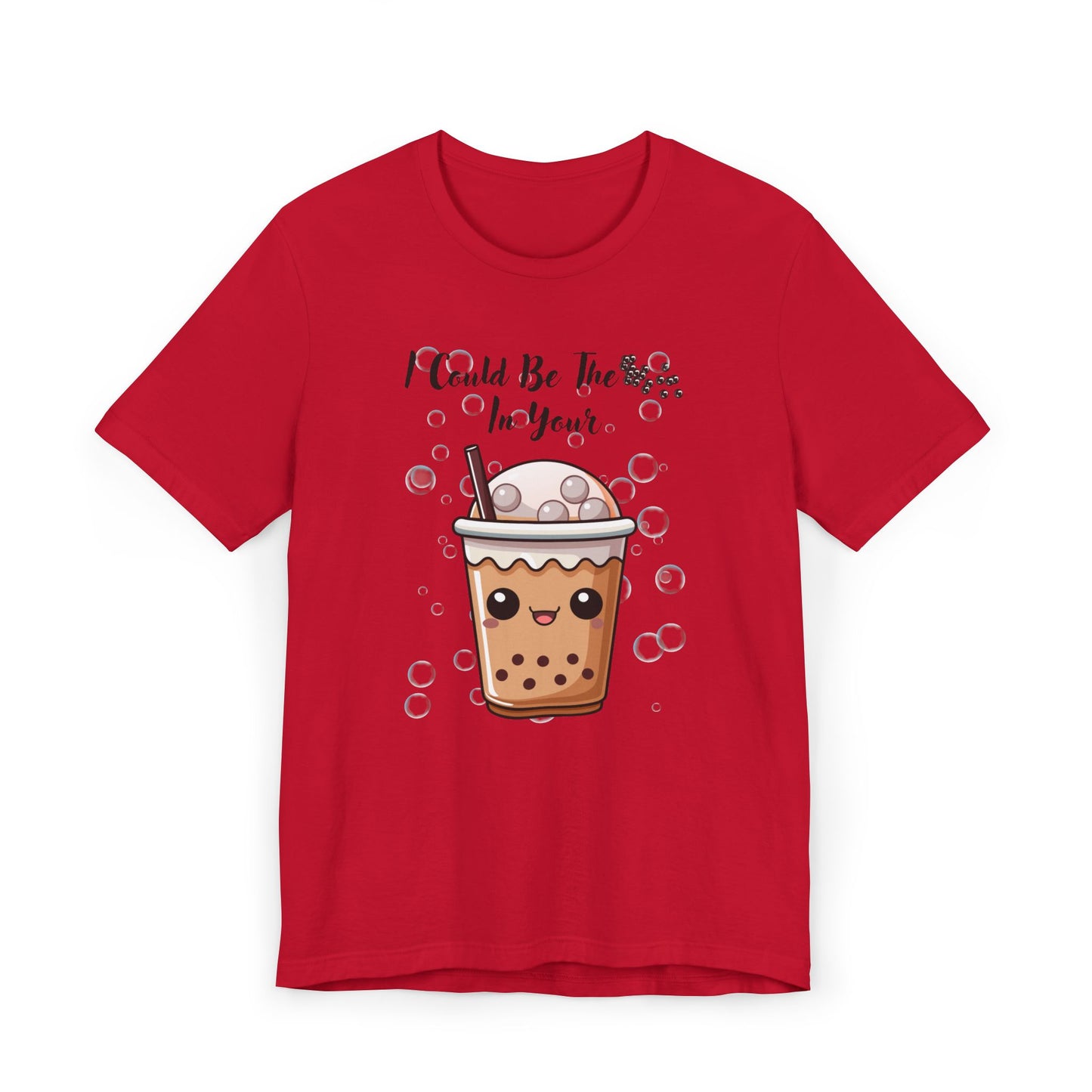 Cute Bubble Tea T-Shirt, Funny Drink Tee, Gift for Tea Lovers, Unisex Casual Shirt, Trendy Summer Wear, Coffee Addict Top