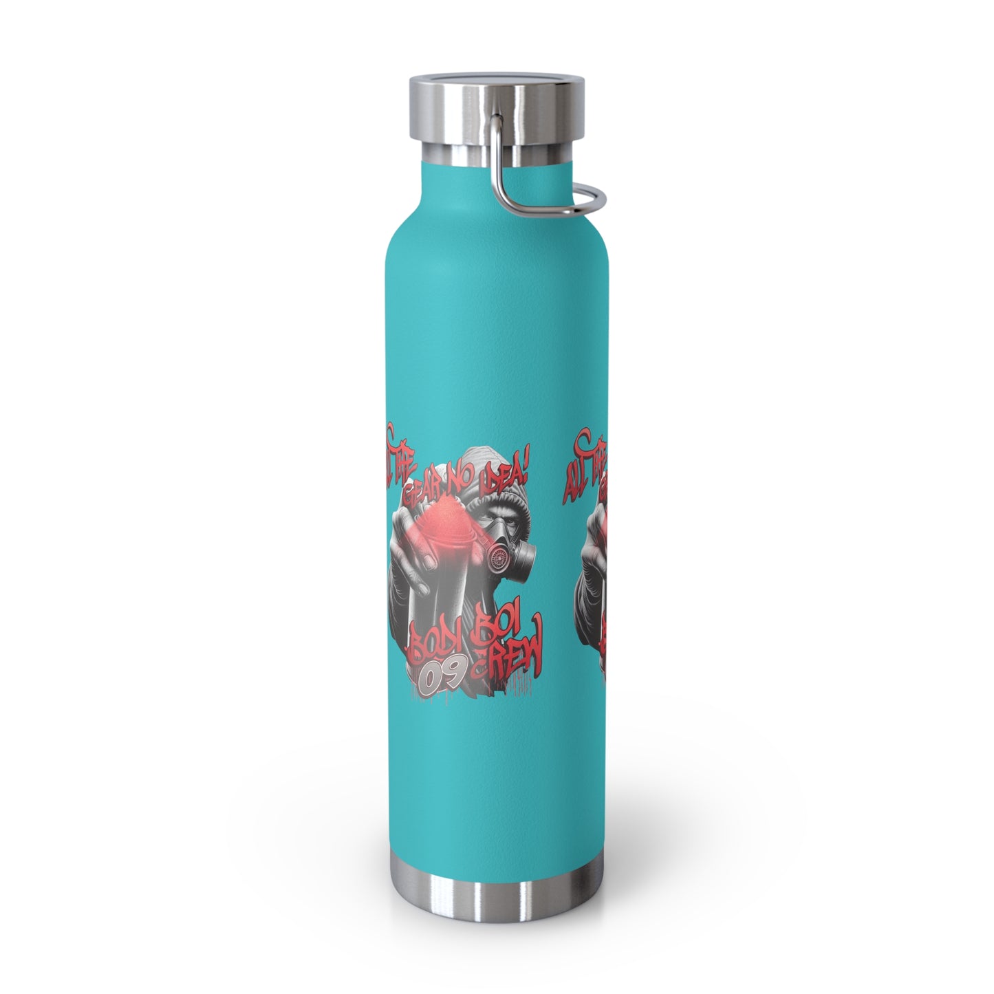 Stylish Insulated Water Bottle with Motivational Design, 22oz, Fitness Hydration, Gym Gear, Eco-Friendly Gift, Inspirational Water Bottle