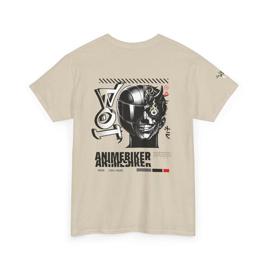 Anime-Inspired Unisex Heavy Cotton Tee | Casual Streetwear | Gift for Gamers, Anime Lovers, Unique Graphic Tee, Everyday Fashion
