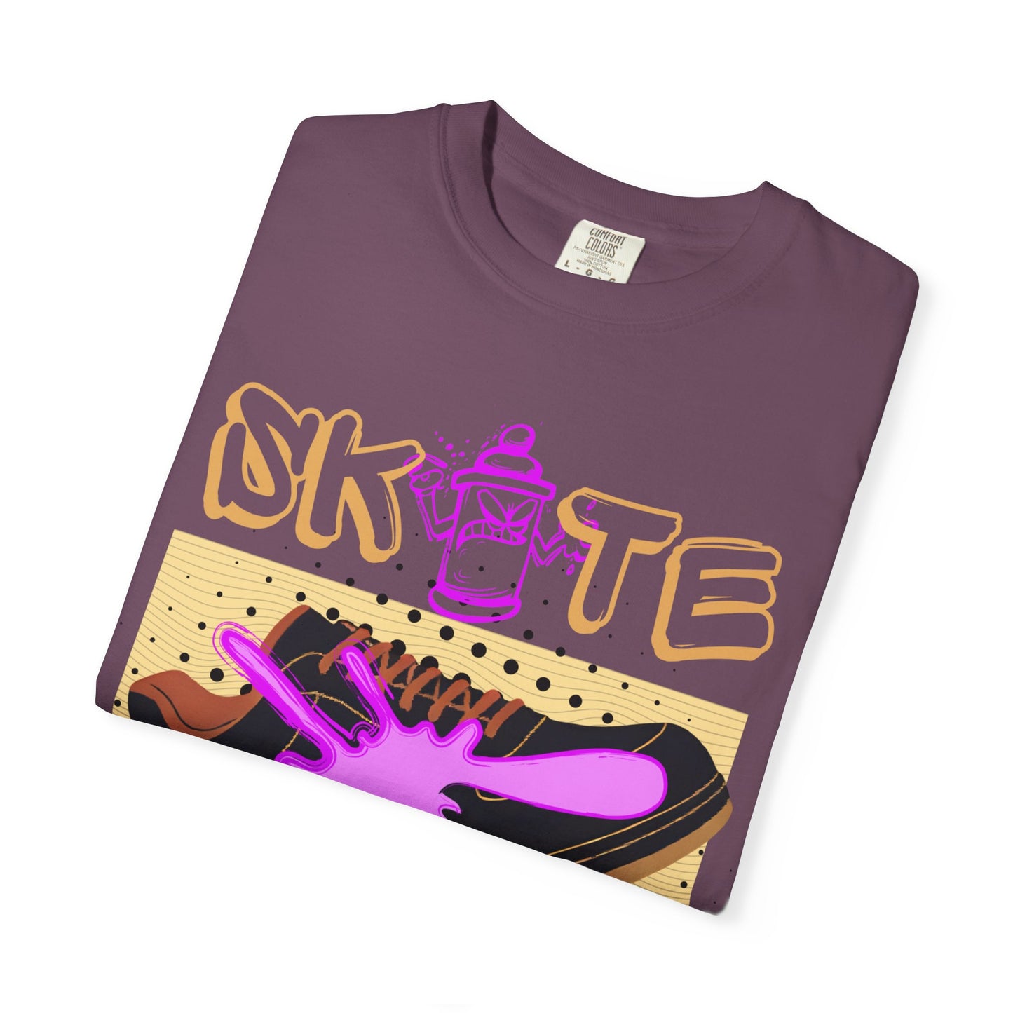 Unisex Skate-Inspired T-Shirt, Streetwear Tee, Graphic Apparel, Casual Wear, Gift for Skaters, Urban Style Shirt