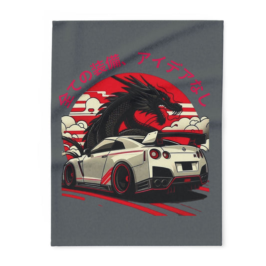 Drift car bodi boi Fleece Blanket, Cozy Throw for Car Lovers, Perfect for Gifts, Home Decor, Winter Warmth, Automotive Enthusiasts