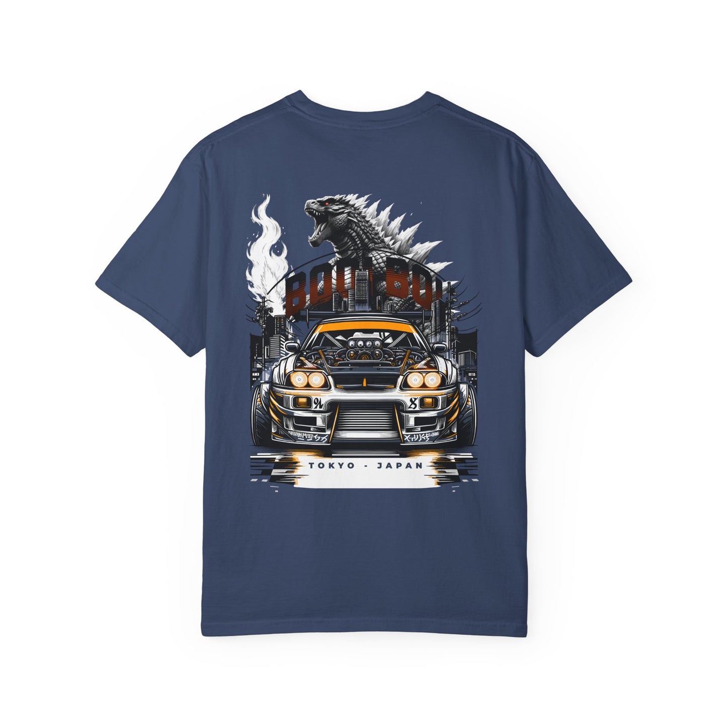 Godzilla Graphic Unisex T-Shirt, Retro Car T-Shirt, Tokyo Japan T-Shirt, Casual Tee Shirt, Unisex Fashion Tee, Stylish Streetwear