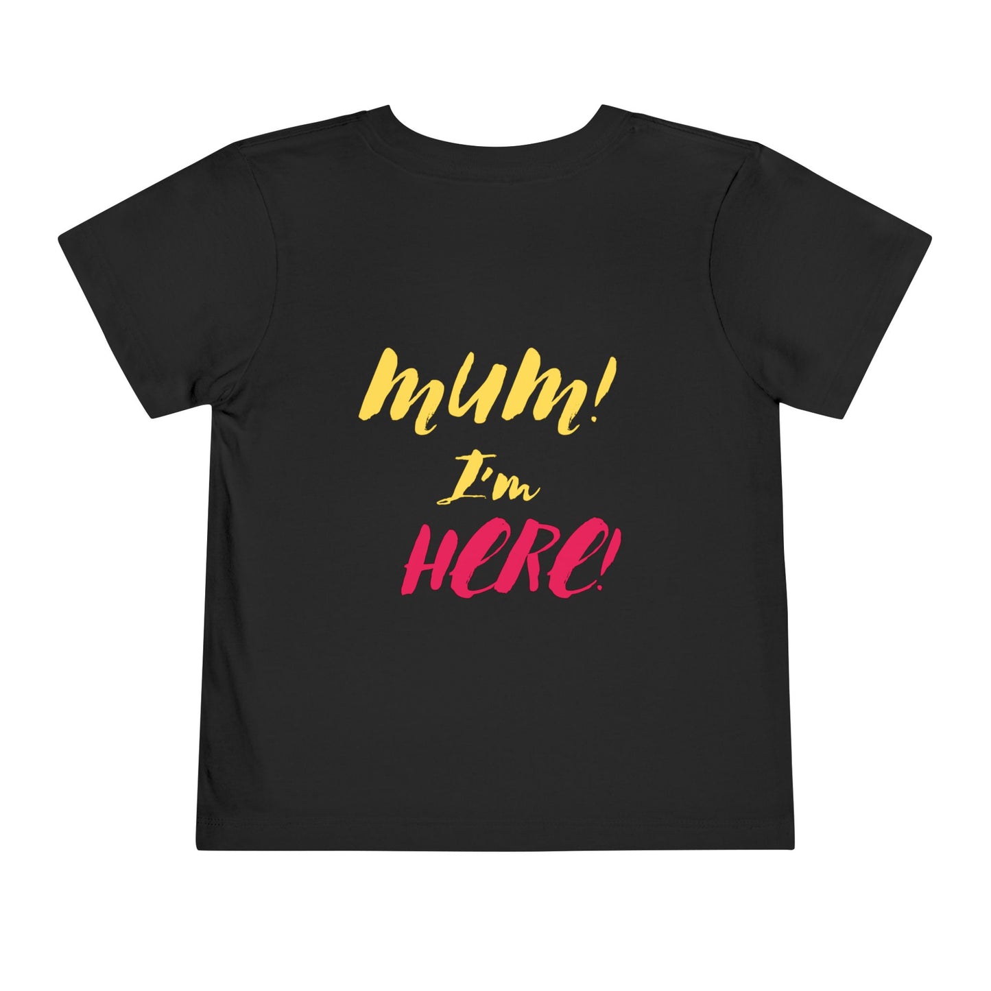 Toddler Short Sleeve Tee with Train and Mum slogans | Fun Kids T-Shirt for Playtime, Birthdays, Baby Showers, and Everyday Wear