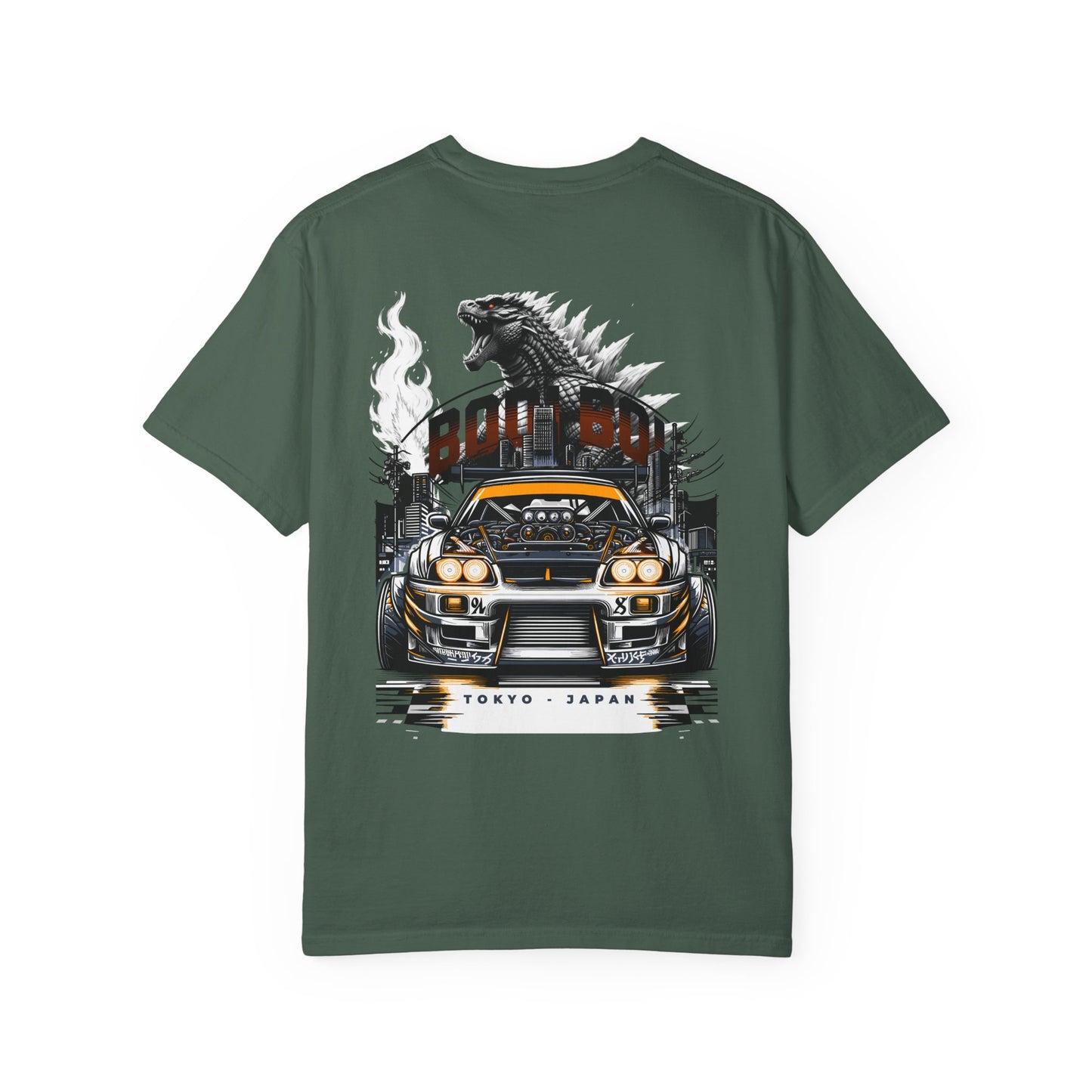 Godzilla Graphic Unisex T-Shirt, Retro Car T-Shirt, Tokyo Japan T-Shirt, Casual Tee Shirt, Unisex Fashion Tee, Stylish Streetwear