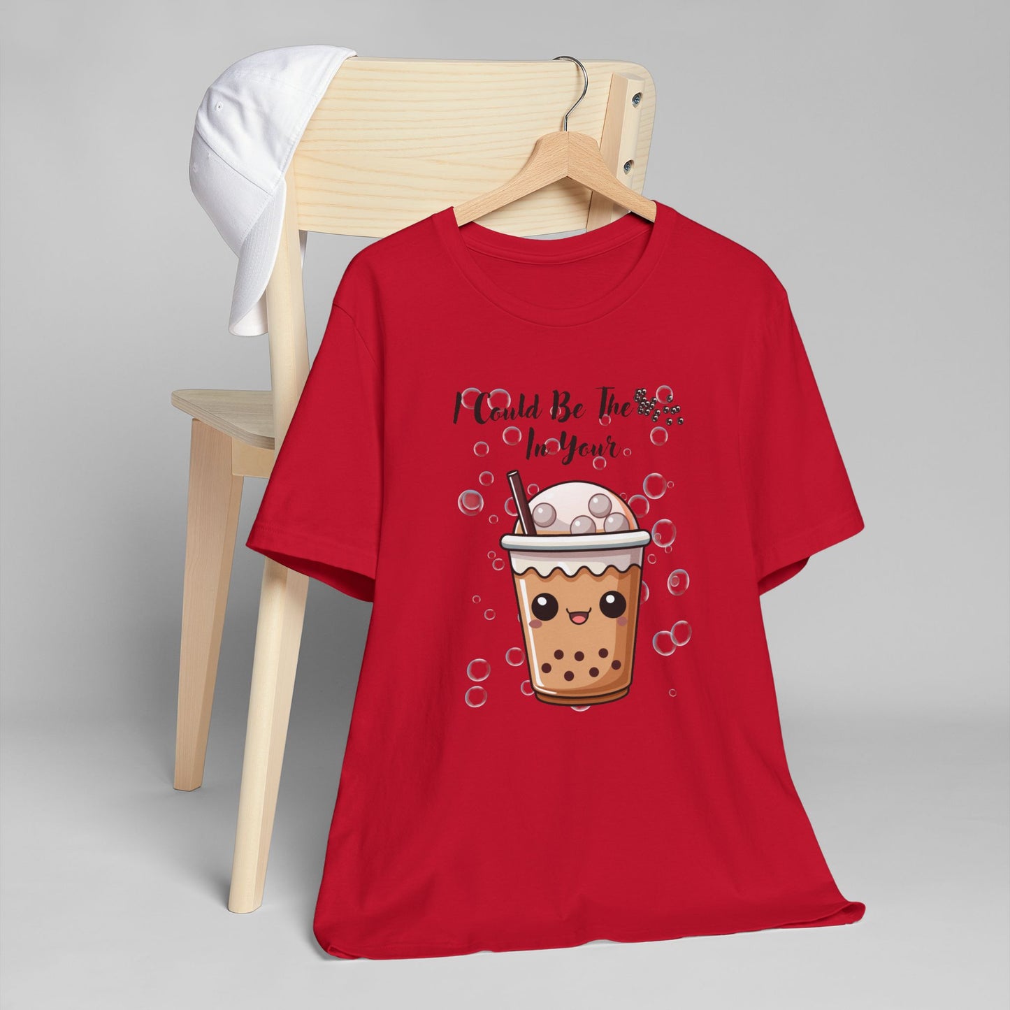 Cute Bubble Tea T-Shirt, Funny Drink Tee, Gift for Tea Lovers, Unisex Casual Shirt, Trendy Summer Wear, Coffee Addict Top