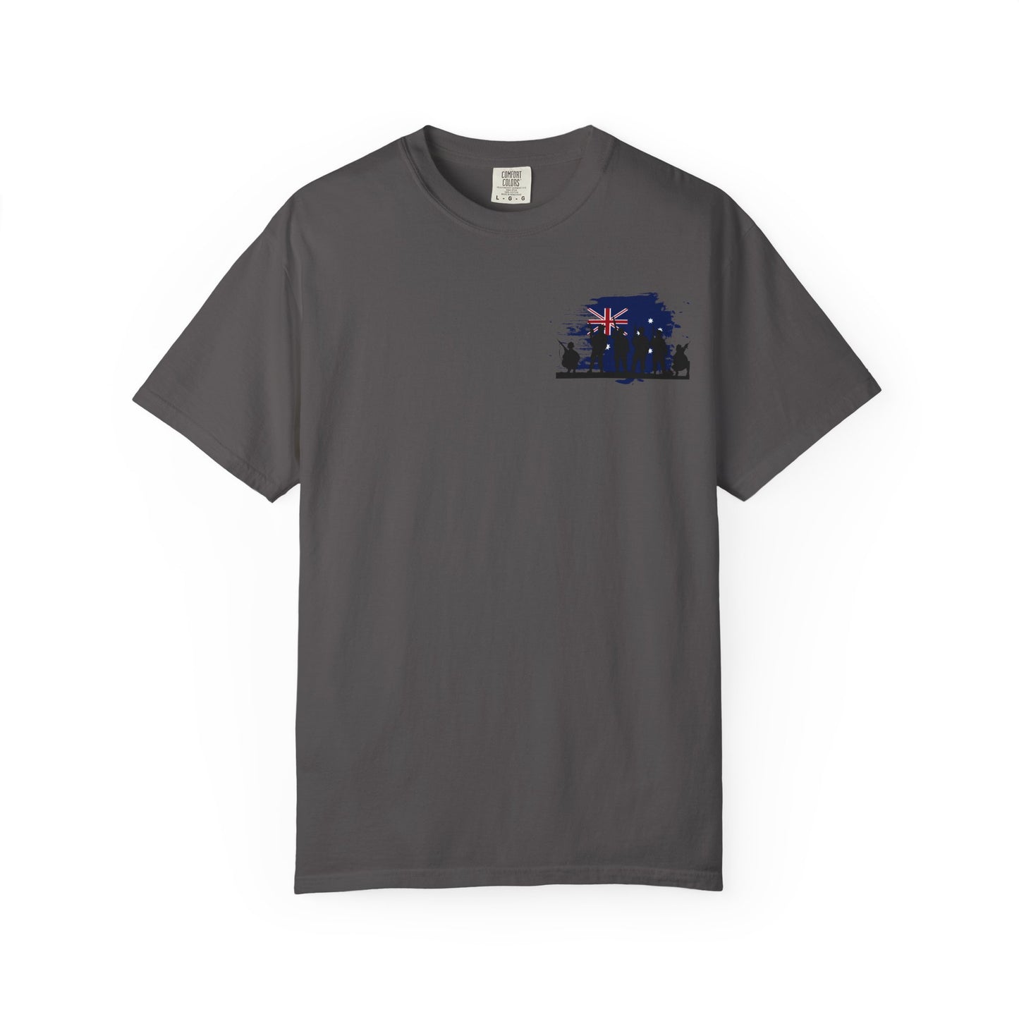 Unisex Garment-Dyed T-Shirt | Australian Diggers Tribute Tee, Military Remembrance Shirt, Heritage Apparel, Veterans Day Gift, Casual [...]