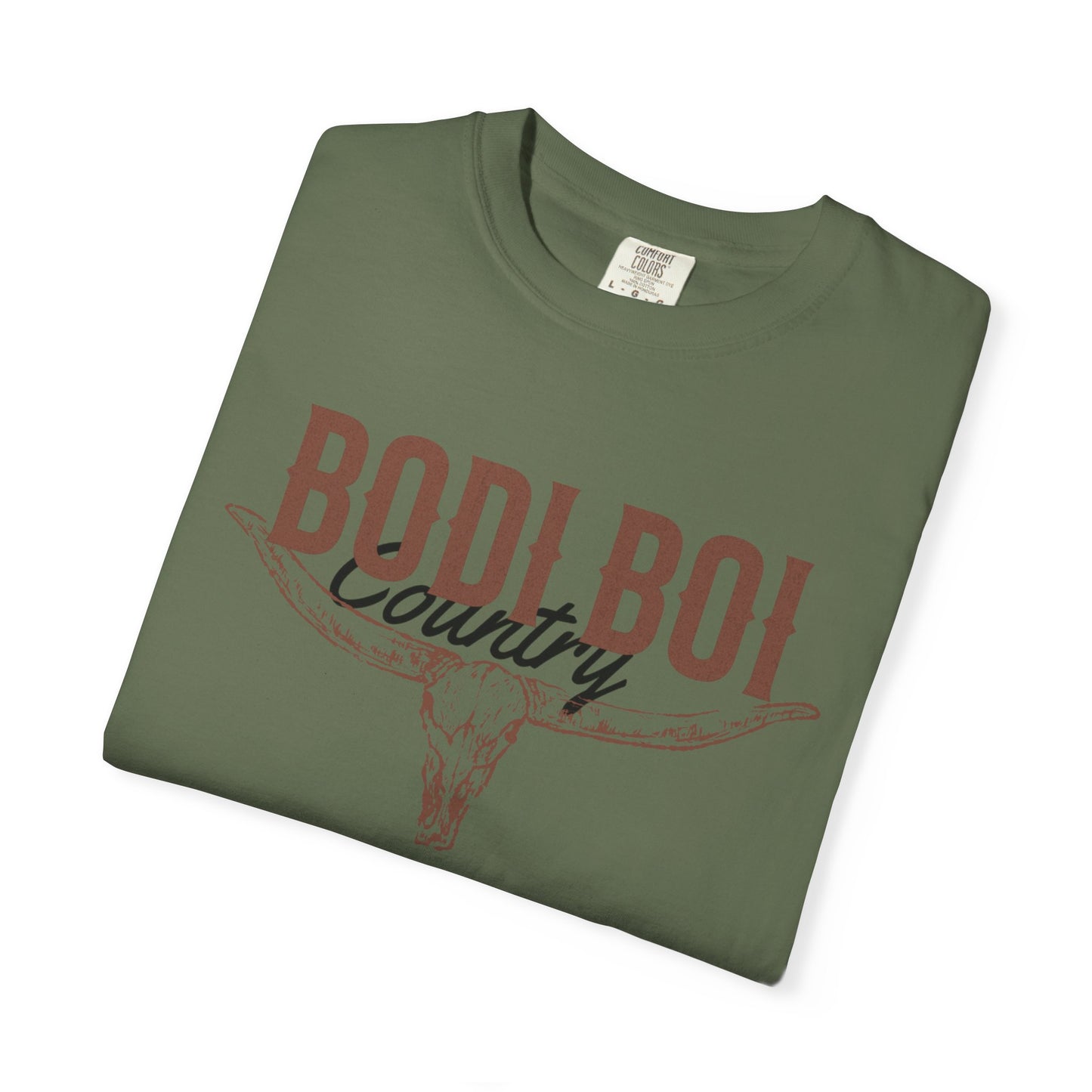 Unisex Cowboy Rodeo T-Shirt, BODI BOI Country Tee, Western Apparel, Country Music Gift, Rodeo Fan Shirt