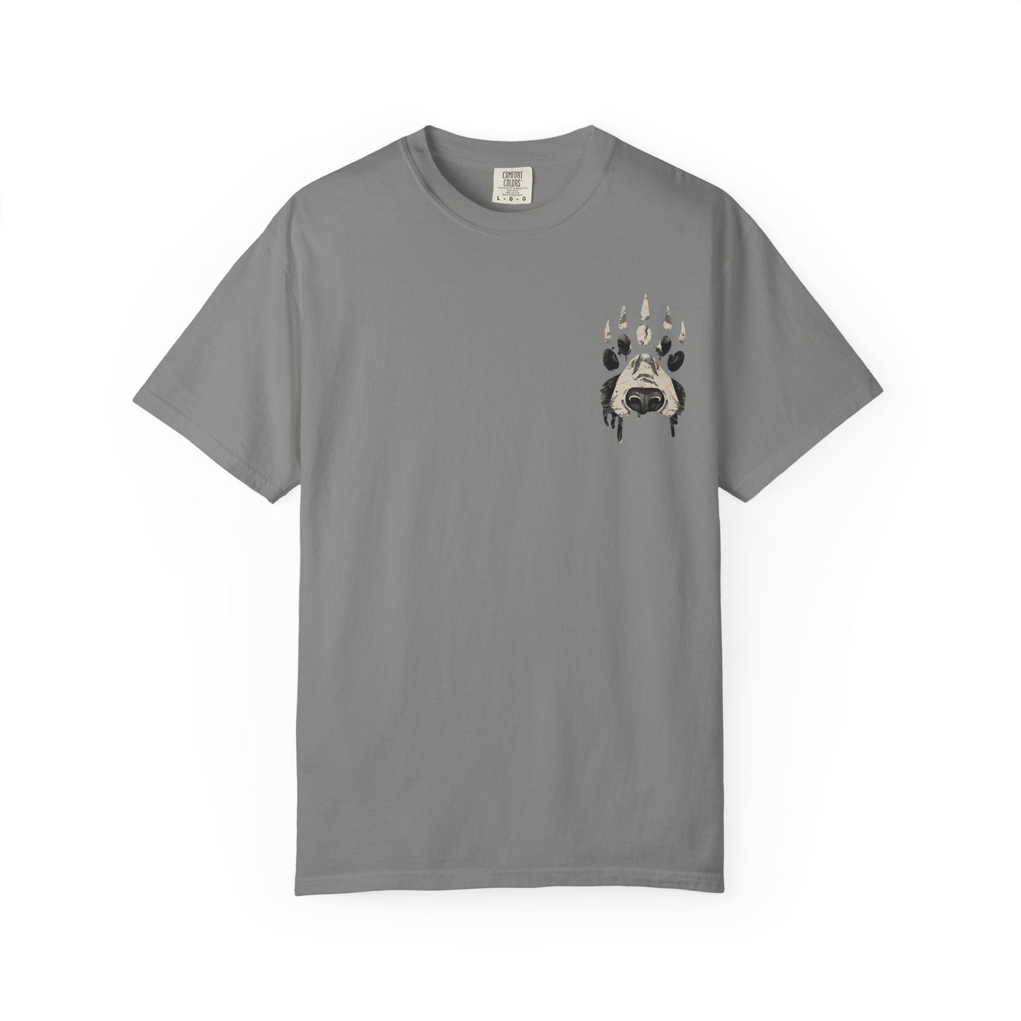 Bear Paw bodi boi Graphic T-Shirt, Unisex Nature Tee, Wildlife Lover Gift, Camping Apparel, Outdoor Adventure Shirt
